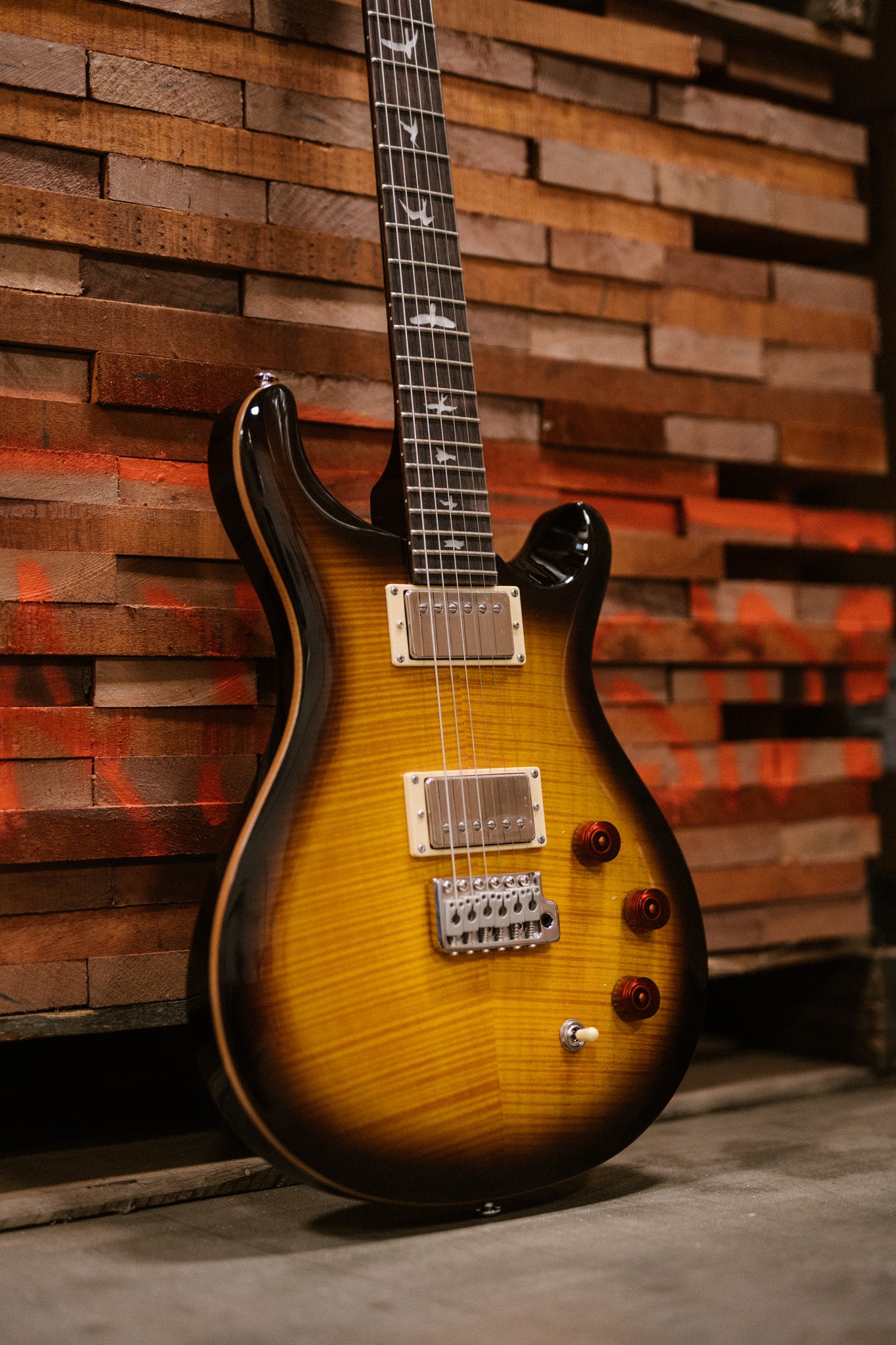 PRS SE DGT McCarty Tobacco Sunburst - HIENDGUITAR PRS SE GUITAR