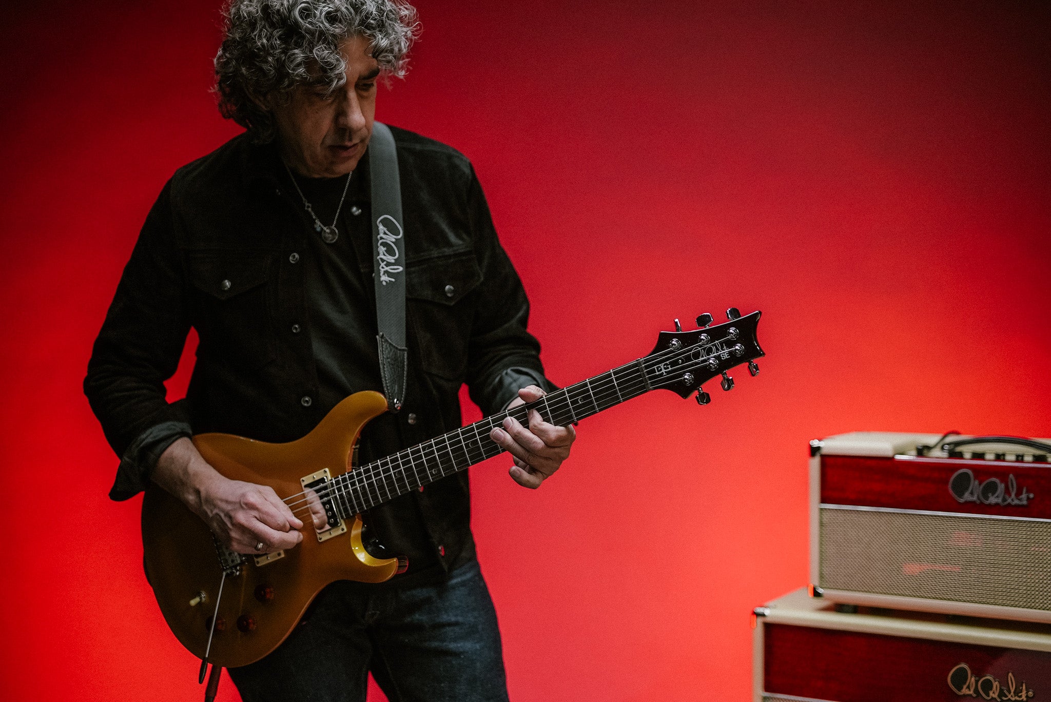 PRS SE DGT McCarty Tobacco Sunburst - HIENDGUITAR PRS SE GUITAR