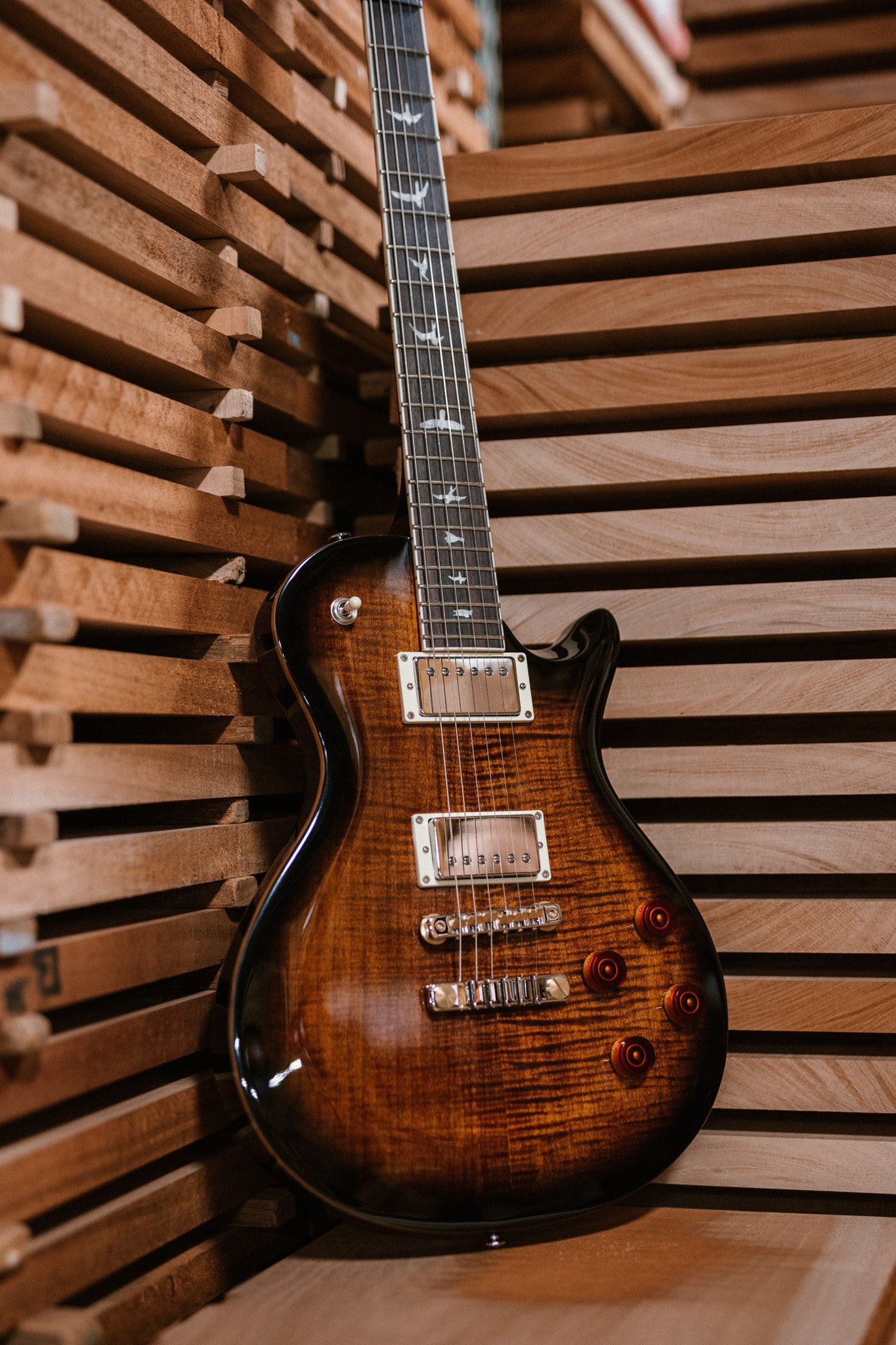 PRS SE Mccarty 594 singlecut Black Gold Burst - HIENDGUITAR PRS SE GUITAR