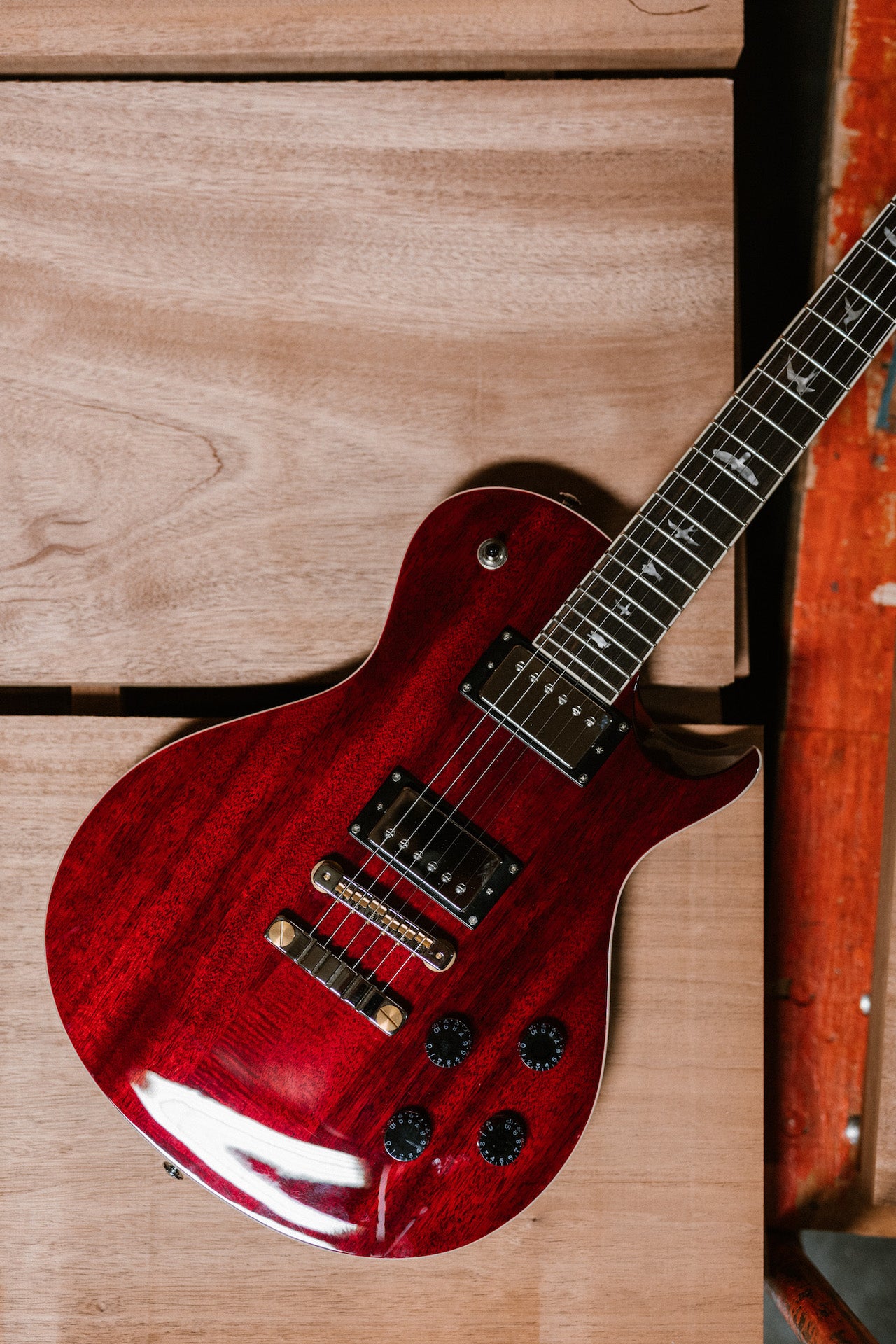 PRS SE Mccarty 594 singlecut standard Vintage Cherry - HIENDGUITAR PRS SE GUITAR