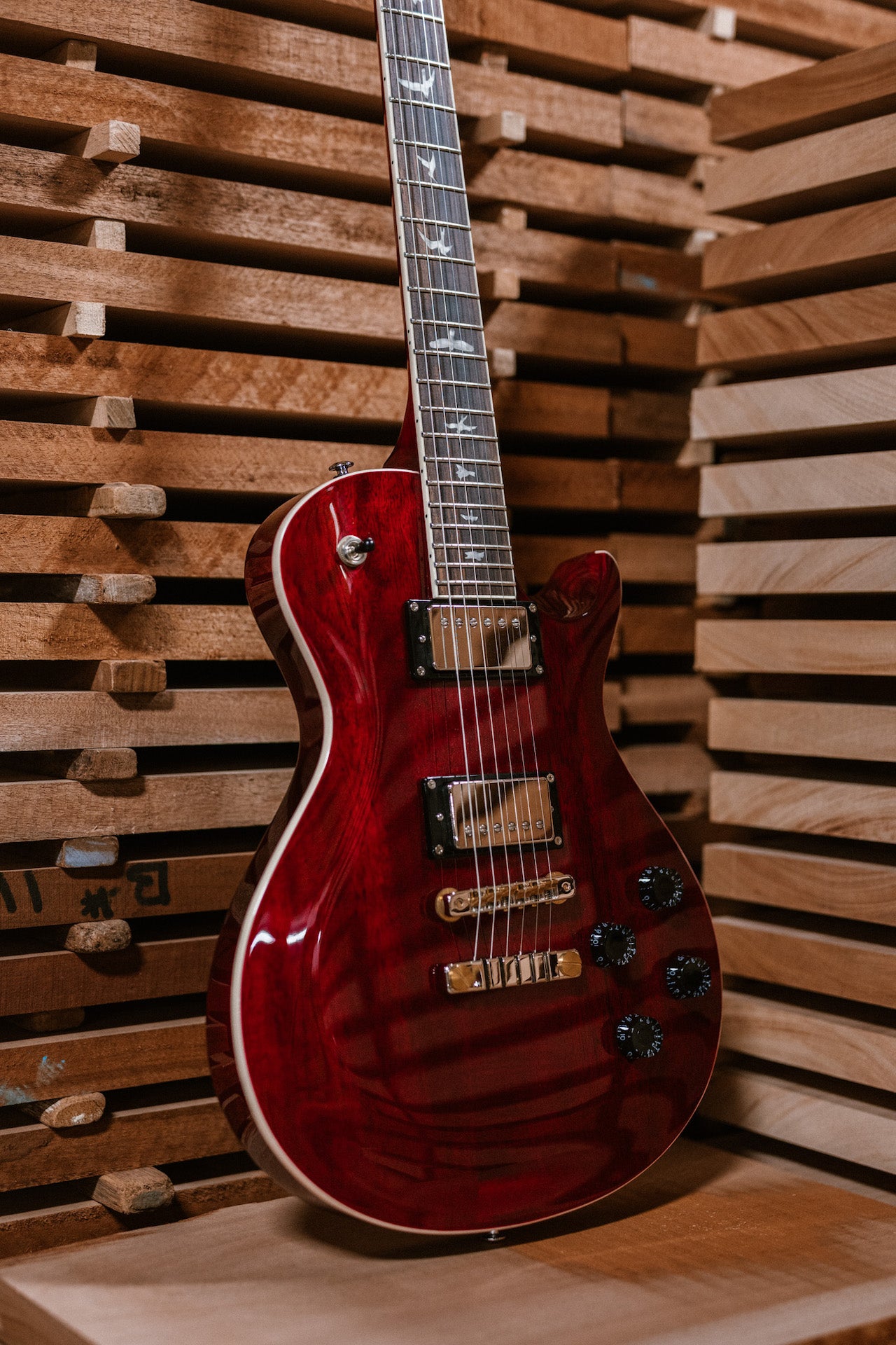 PRS SE Mccarty 594 singlecut standard Vintage Cherry - HIENDGUITAR PRS SE GUITAR
