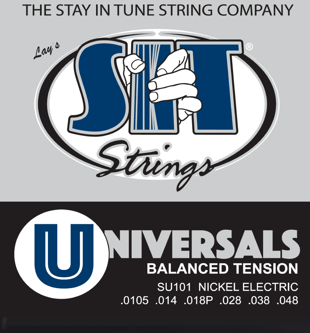 SIT ELECTRIC STRINGS UNIVERSALS BALANCED TENSION SIT PAUL ALLEN CUSTOM - SU101 - HIENDGUITAR.COM