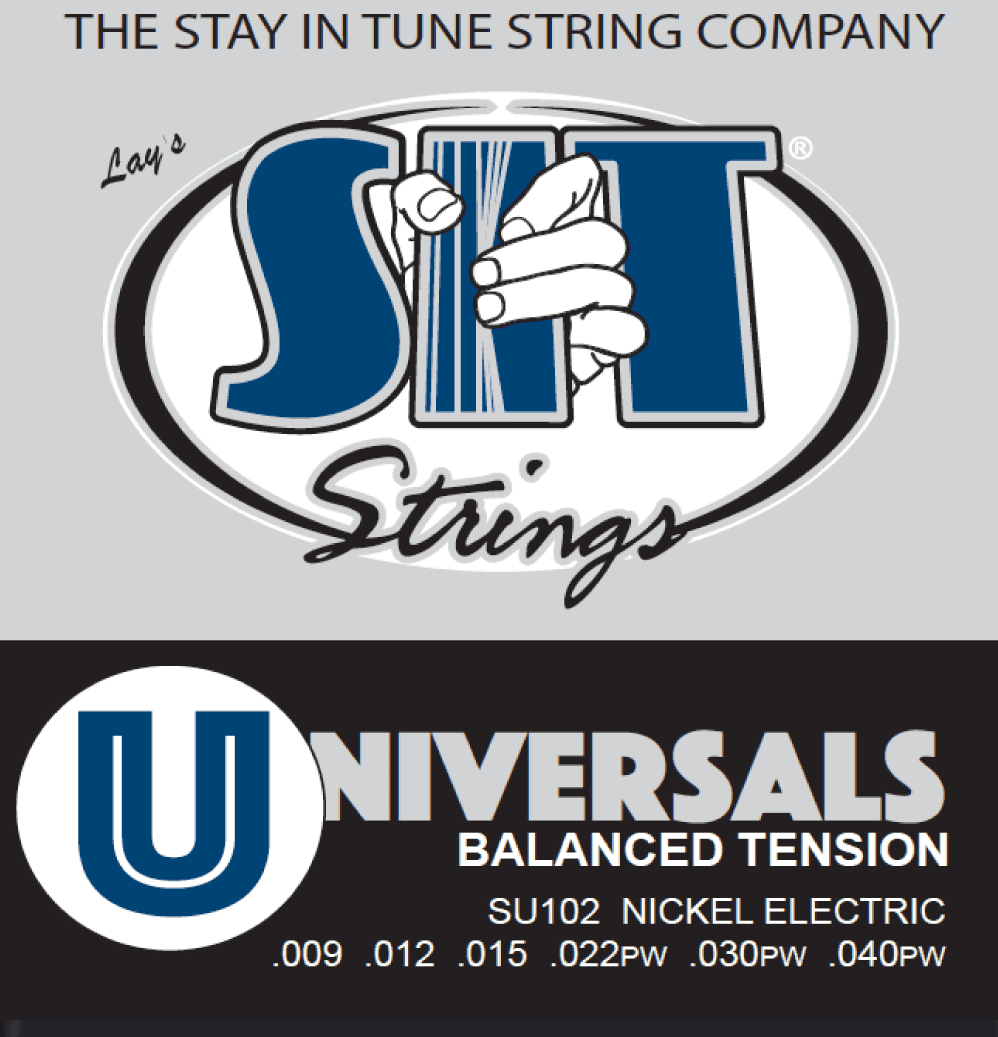 SIT ELECTRIC STRINGS UNIVERSALS BALANCED TENSION SIT EXTRA LIGHT CUSTOM - SU102 - HIENDGUITAR.COM