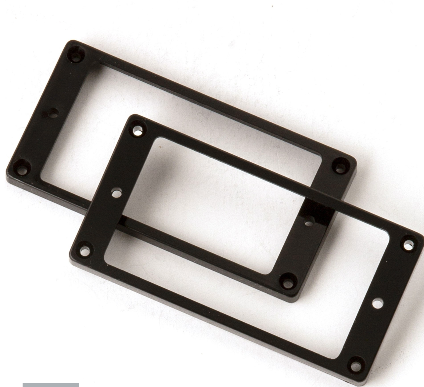 PRS Humbucker Pickup Rings, SLANTED (Set of 2) Black - HIENDGUITAR Default Title Default Title PRS PRS part