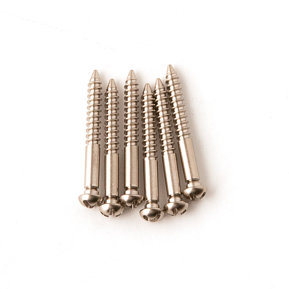 PRS Tremolo Bridge Knife Edge Screws (6) GEN III - HIENDGUITAR Nickel Nickel PRS screw