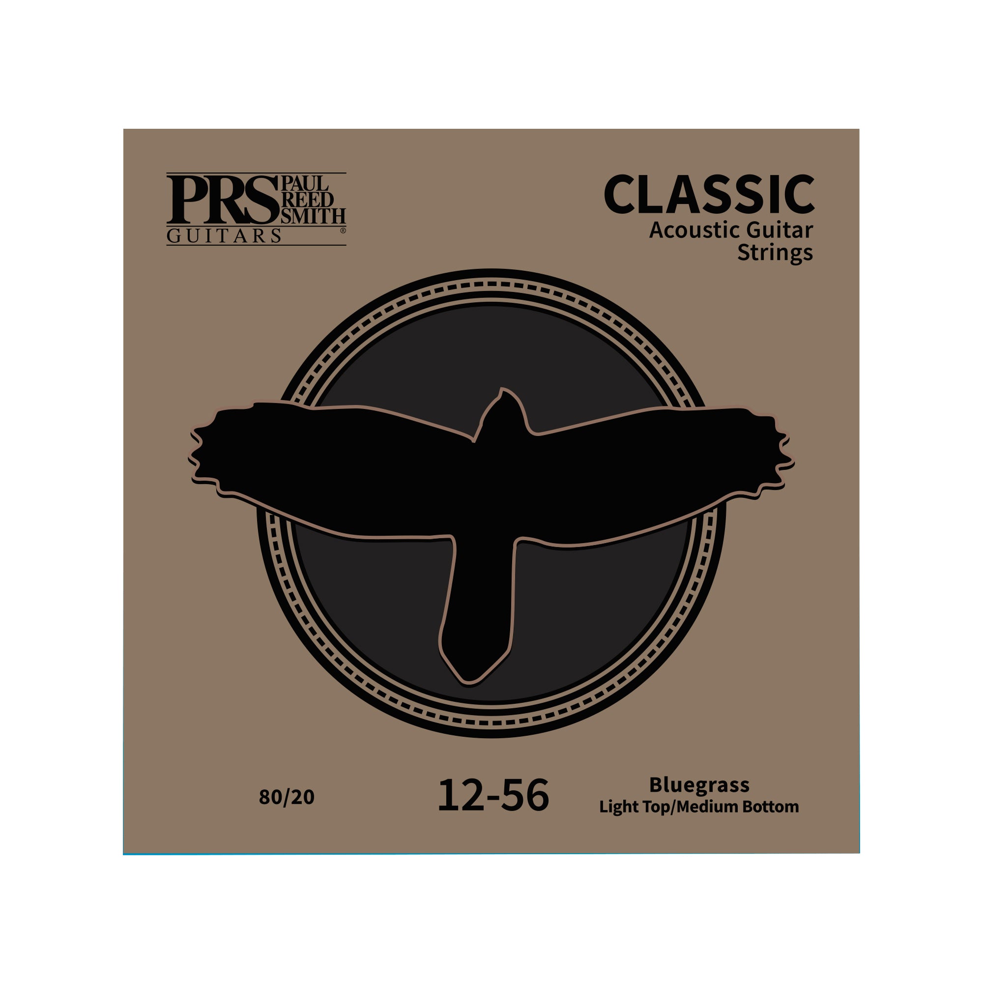PRS Classic Acoustic guitar Strings PRS 12-56 Bluegrass Light top/medium bottom - HIENDGUITAR.COM