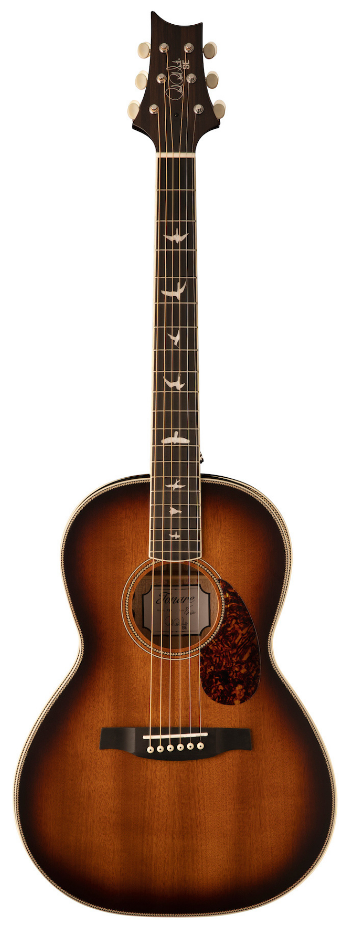 PRS Acoustic SE Parlor Tobacco sunburst - HIENDGUITAR PRS SE GUITAR