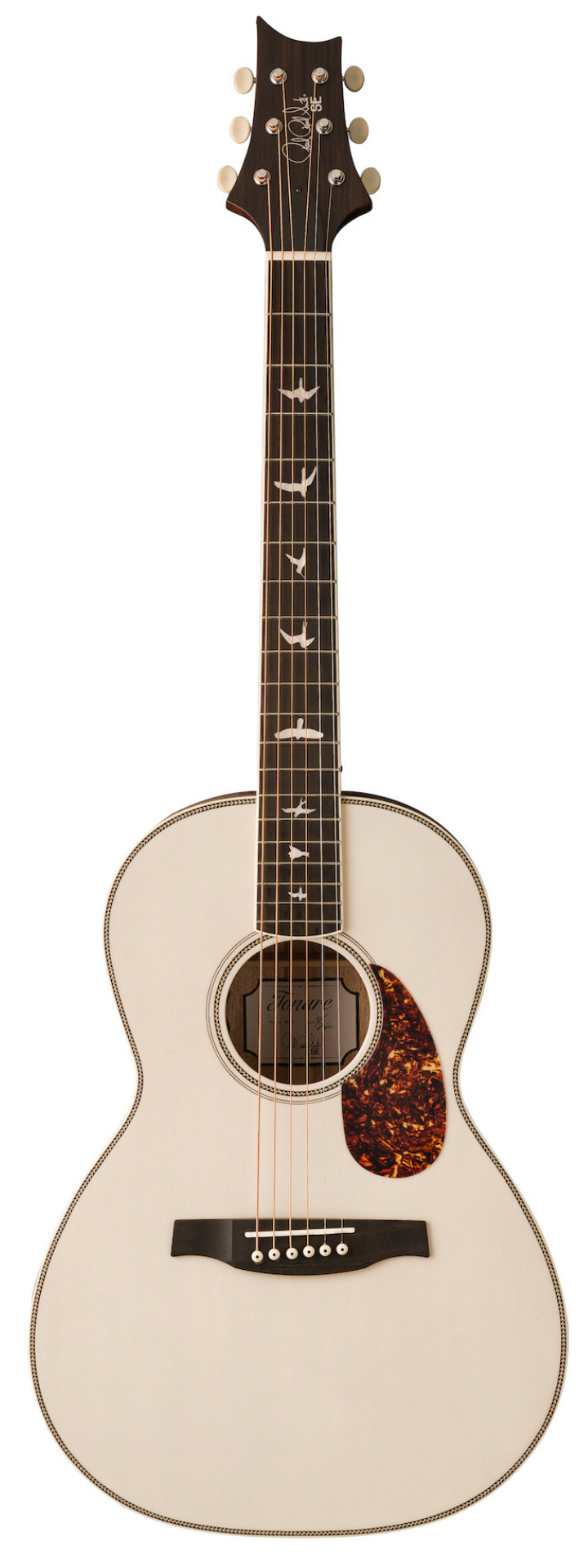 PRS Acoustic SE Parlor Antique white - HIENDGUITAR PRS SE GUITAR