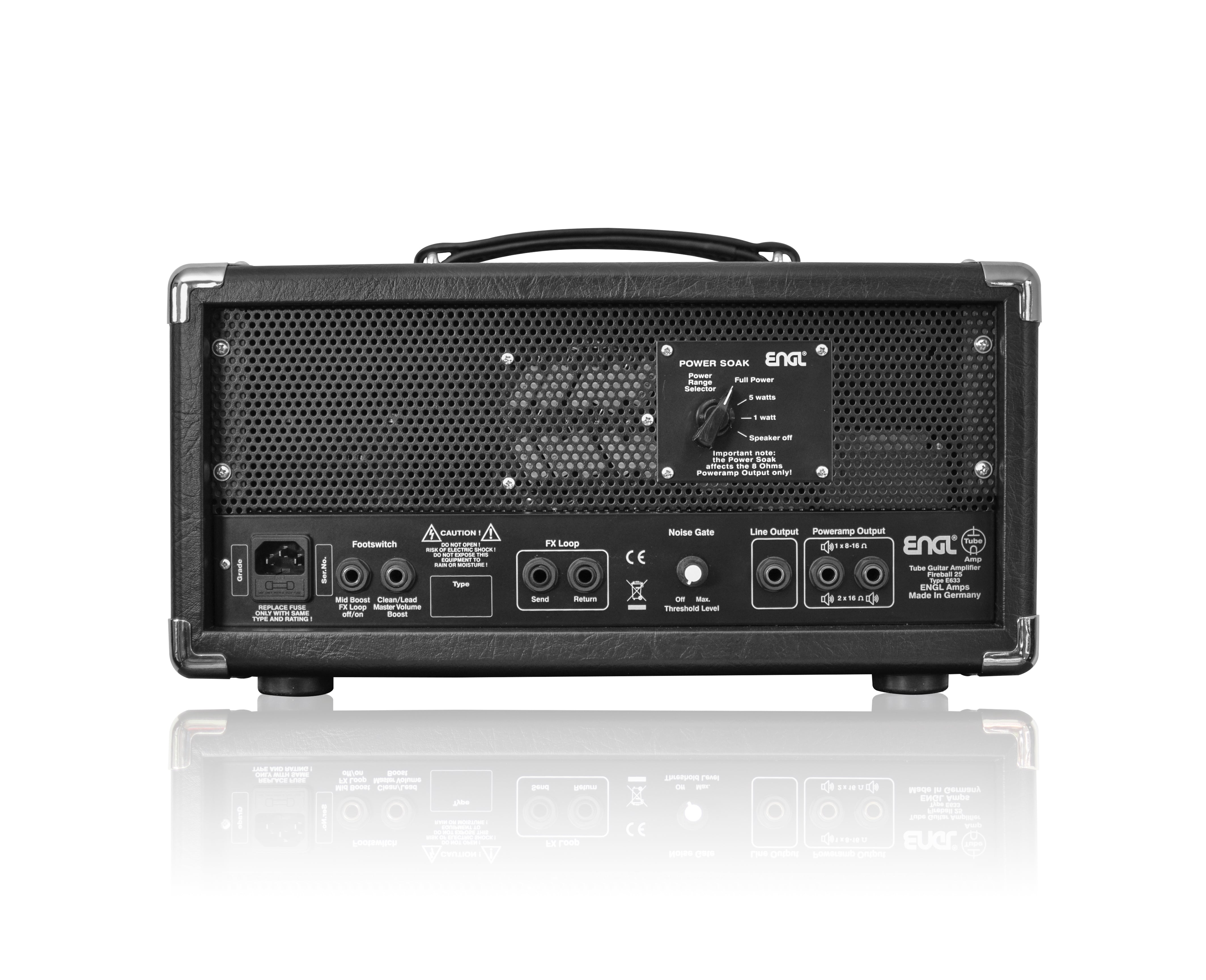 ENGL FIREBALL 25 E633 HEAD - HIENDGUITAR ENGL amp