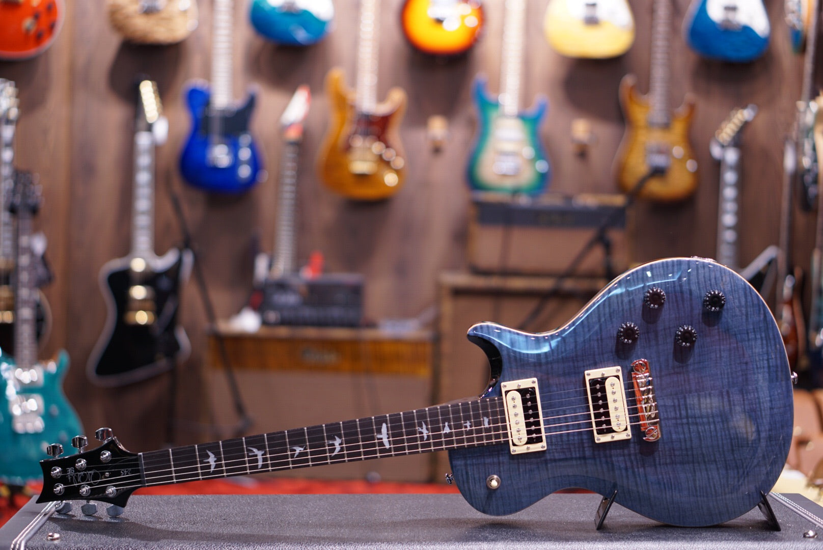 PRS SE 245 - whale blue - HIENDGUITAR PRS SE GUITAR