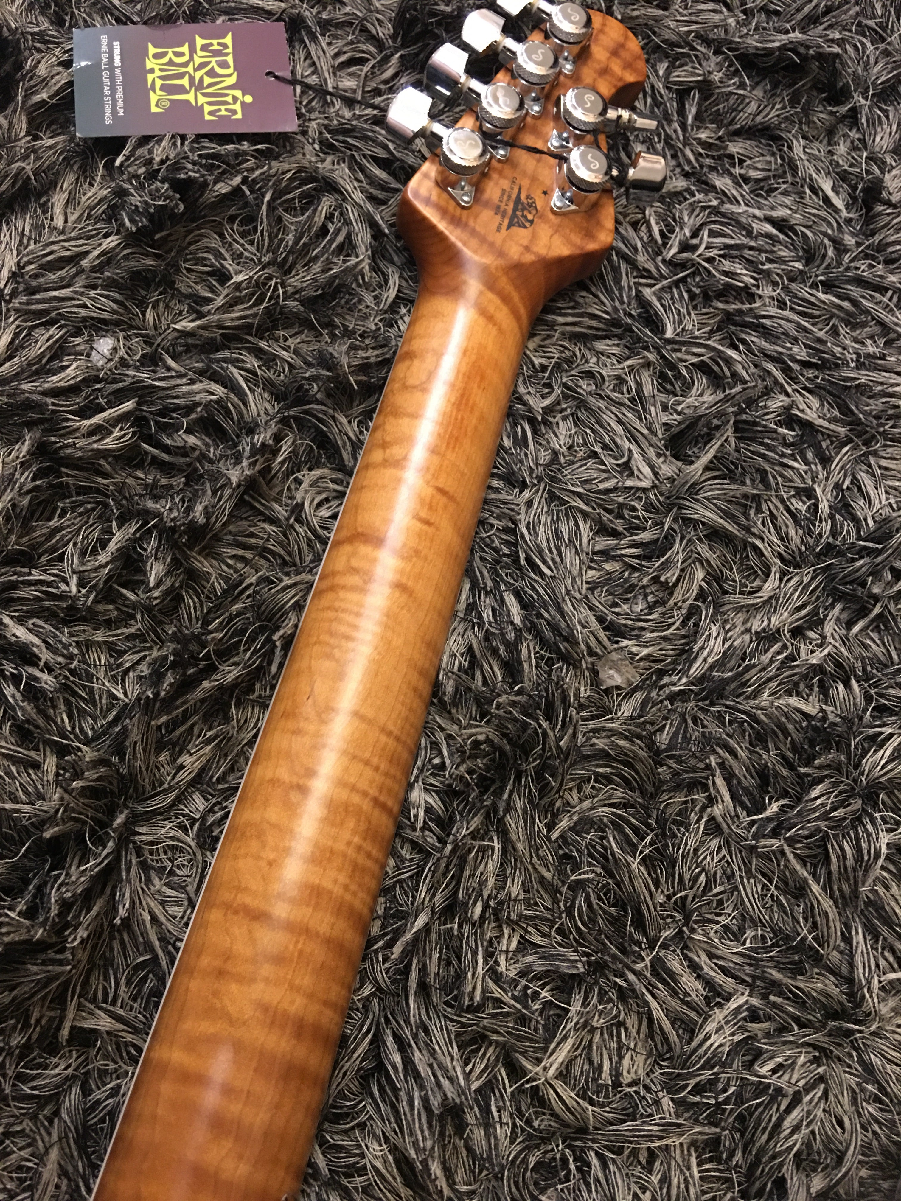 Music Man Steve Morse Bfr Limited Namm17 Quilt Tahitian Blue - HIENDGUITAR Musicman GUITAR