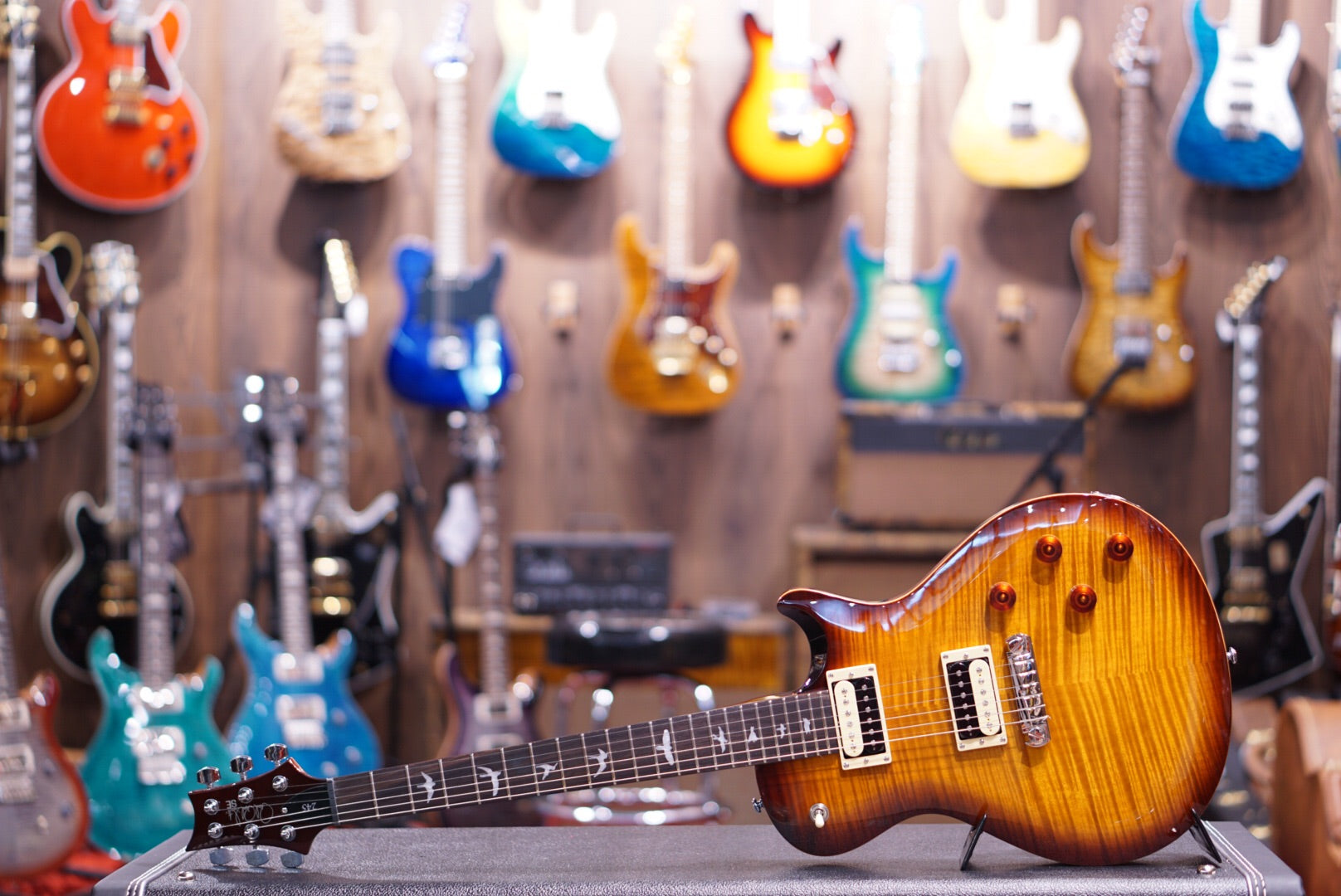 PRS SE 245 - Tobacco Sunburst - HIENDGUITAR PRS SE GUITAR
