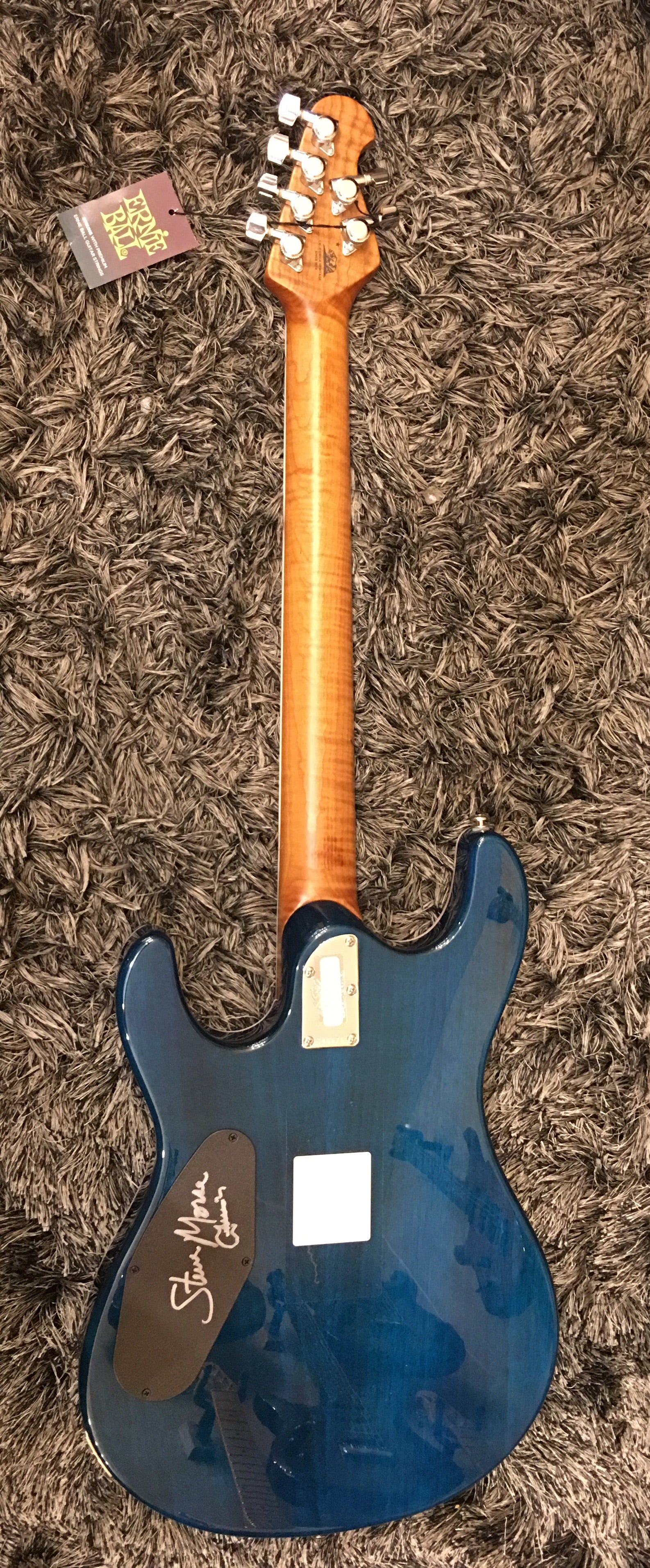 Music Man Steve Morse Bfr Limited Namm17 Quilt Tahitian Blue - HIENDGUITAR Musicman GUITAR