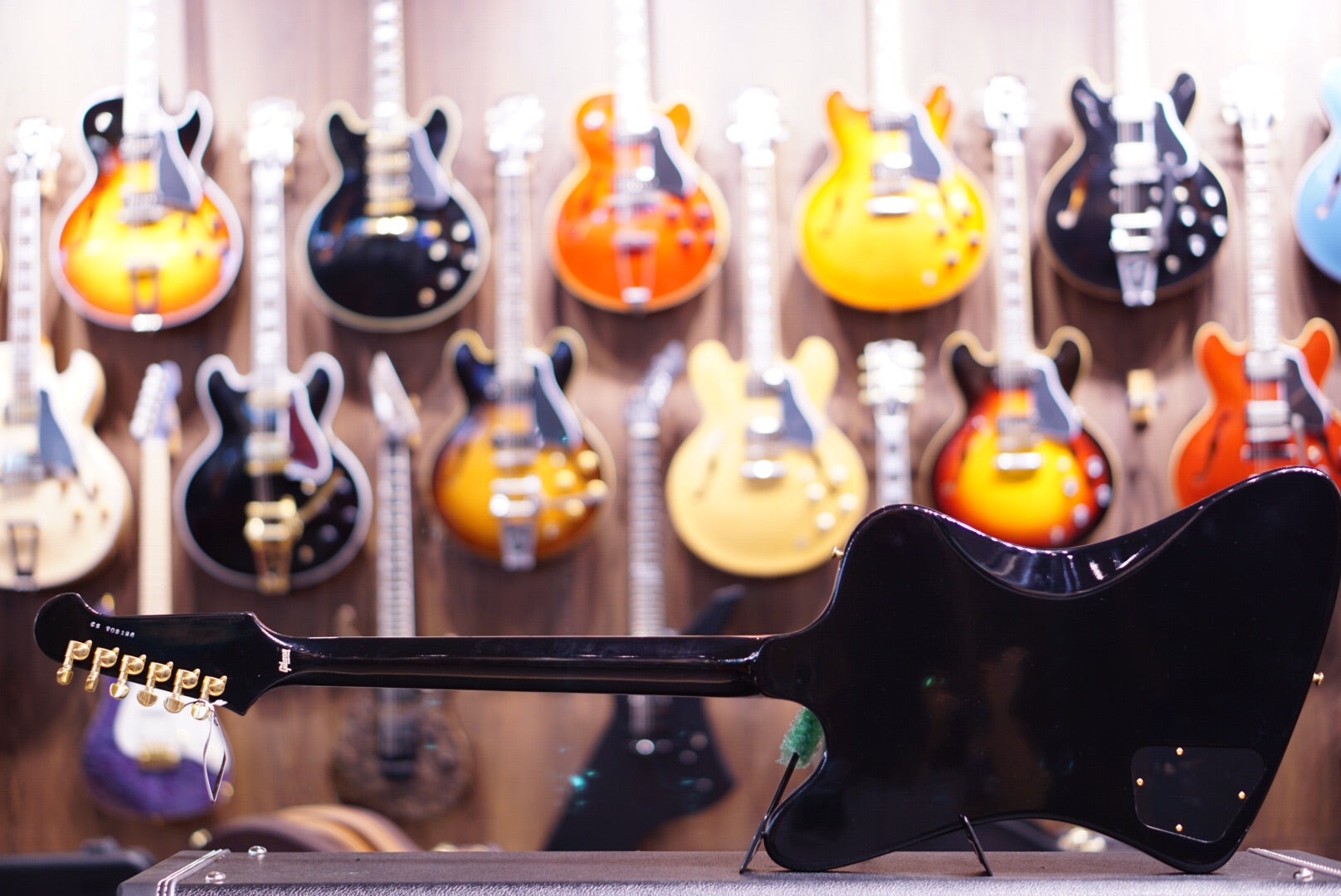 Gibson Custom firebird ebony - HIENDGUITAR GIBSON GUITAR