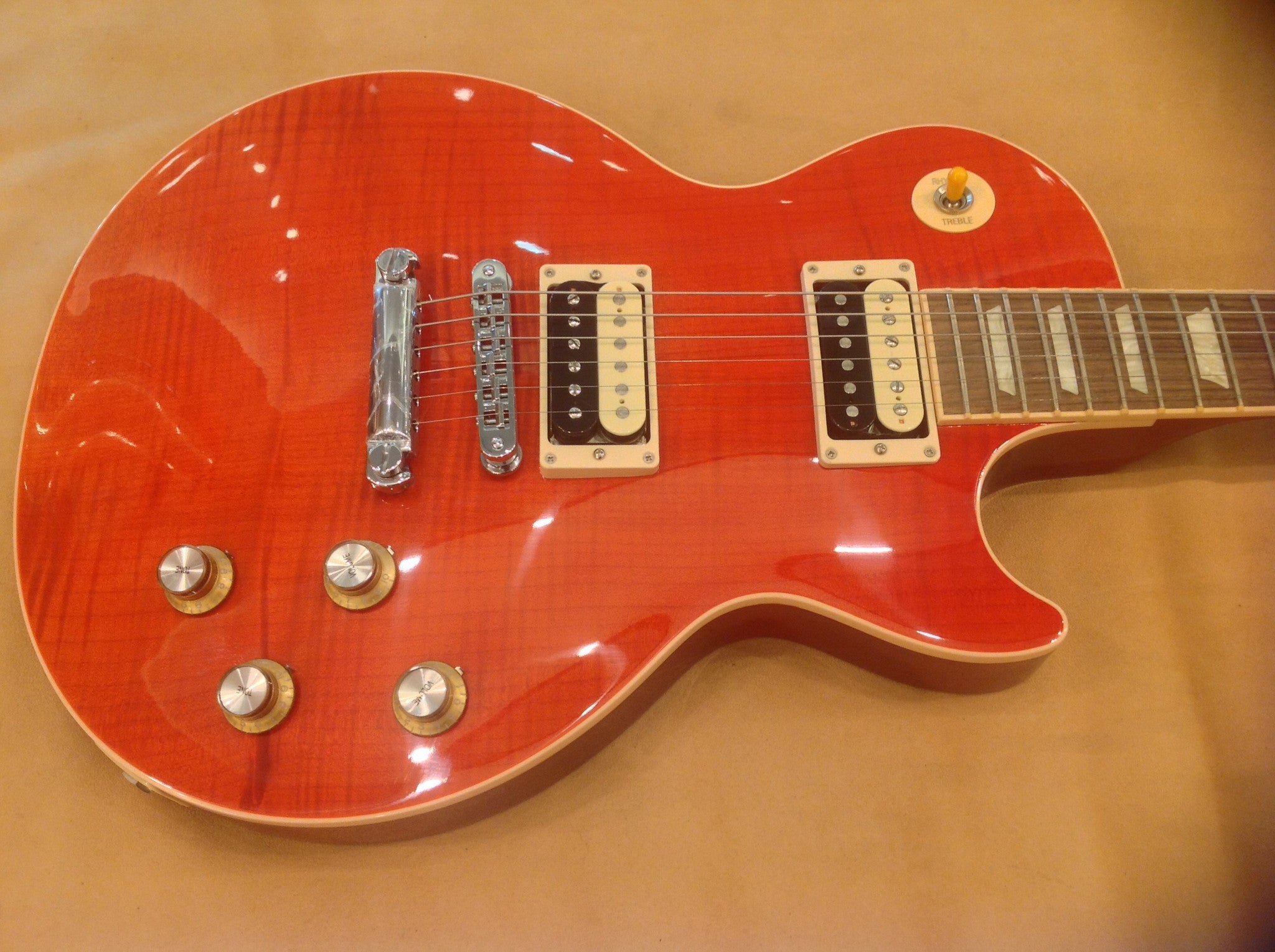 Gibson LP Slash Vermillion LPSSVMCH1 Gibson Default Title - HIENDGUITAR.COM