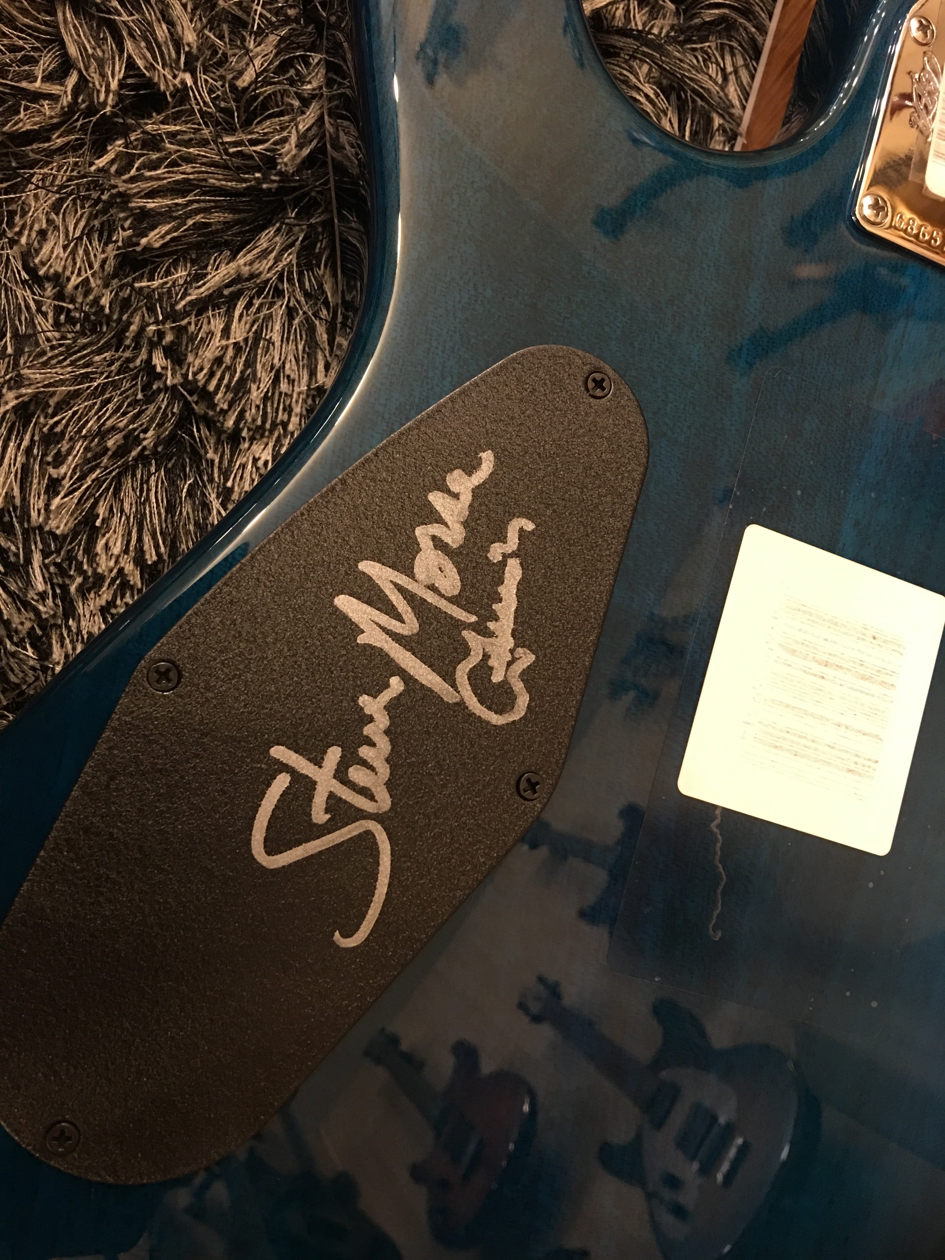 Music Man Steve Morse Bfr Limited Namm17 Quilt Tahitian Blue - HIENDGUITAR Musicman GUITAR