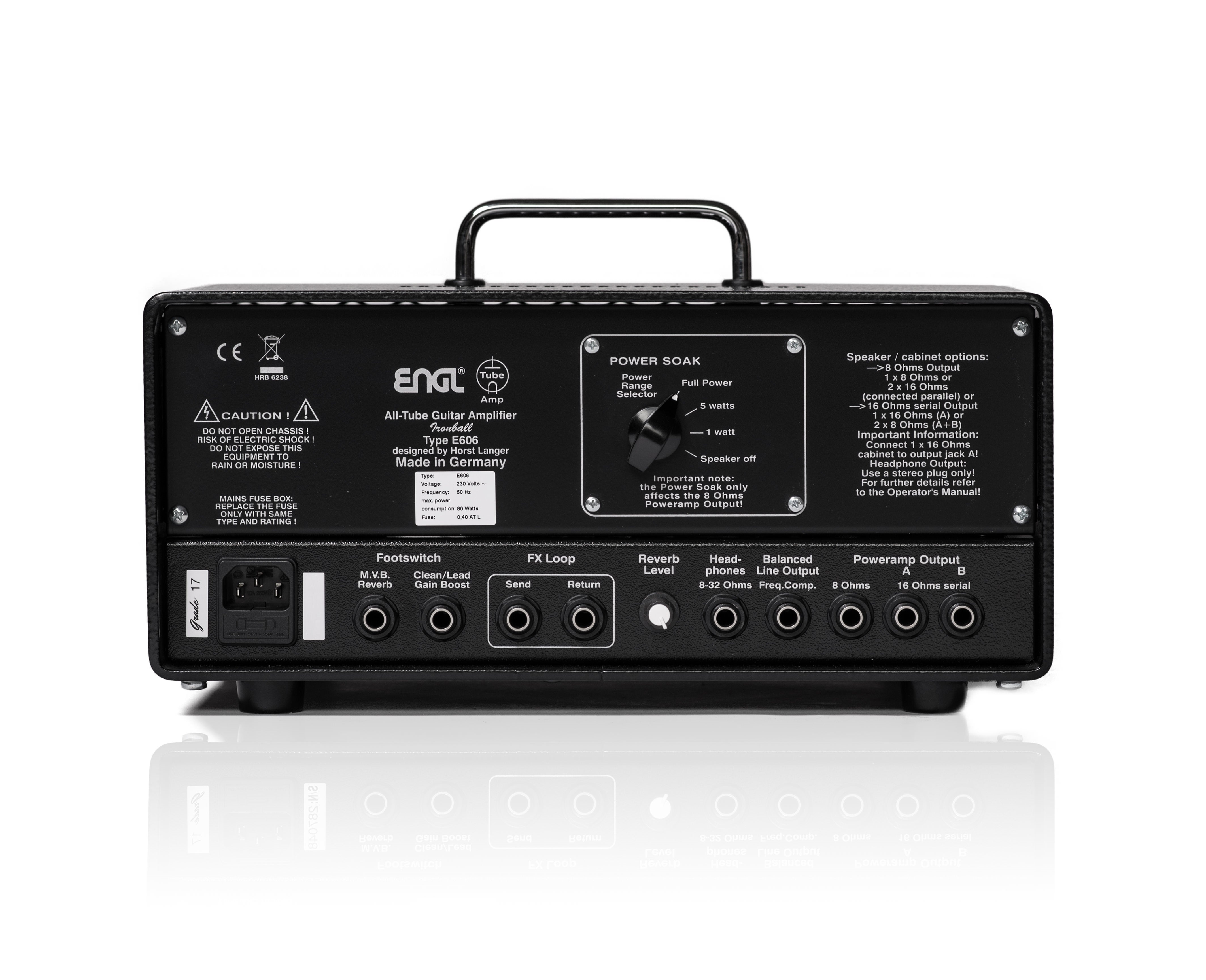 ENGL IRONBALL E606 HEAD - HIENDGUITAR ENGL amp