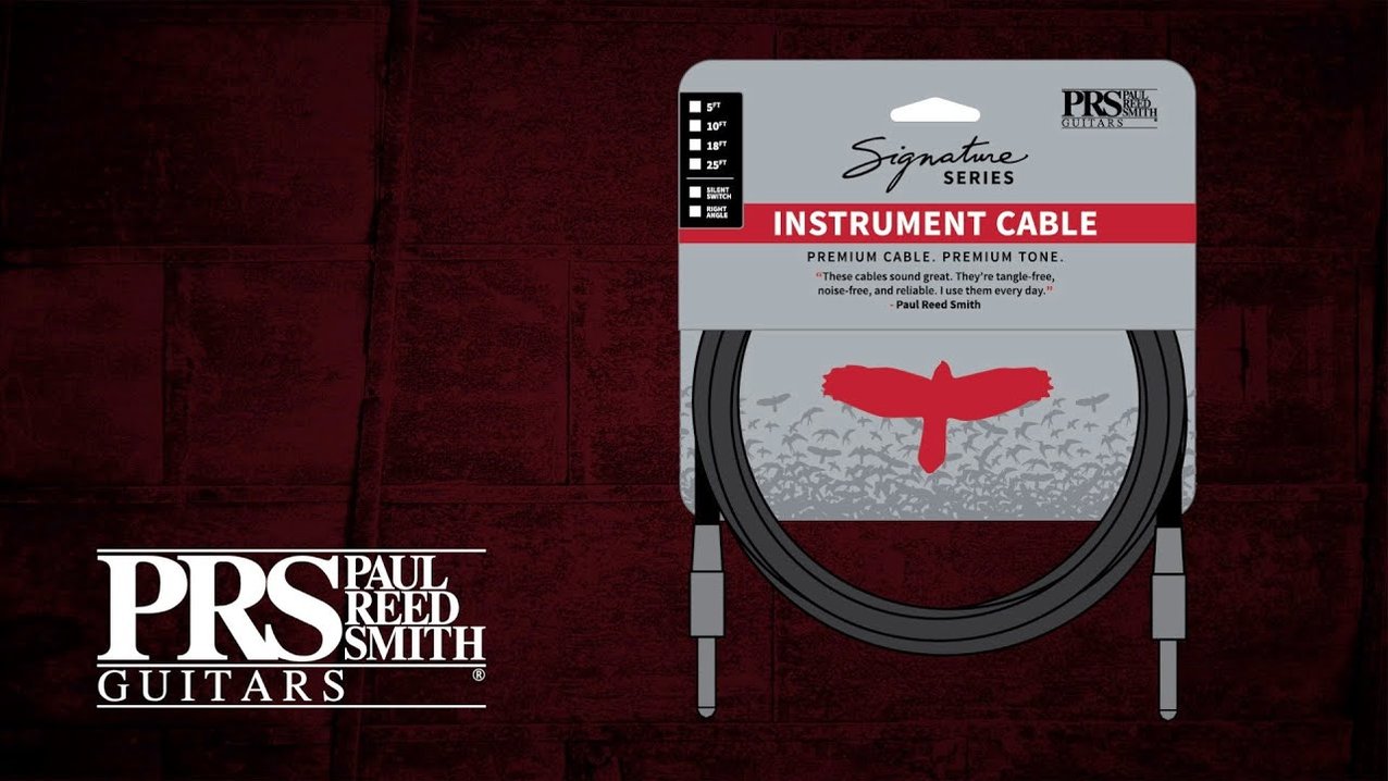 PRS Signature Instrument Cables - HIENDGUITAR PRS Cables