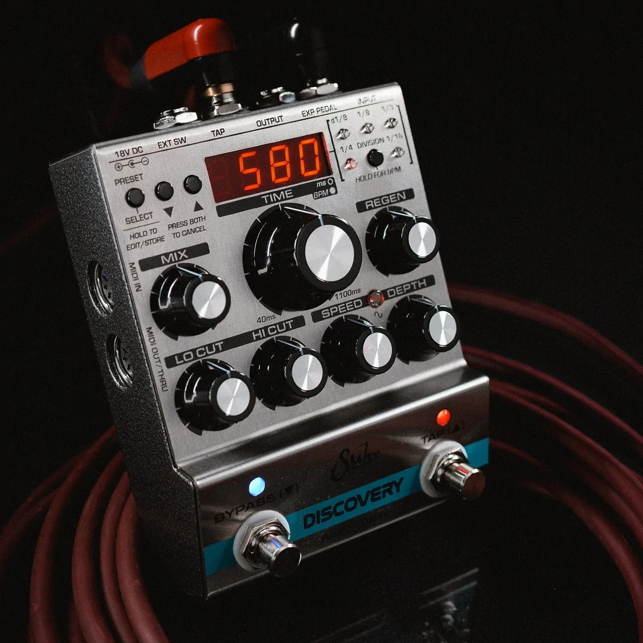 SUHR DISCOVERY ANALOG DELAY - HIENDGUITAR HIENDGUITAR pedal