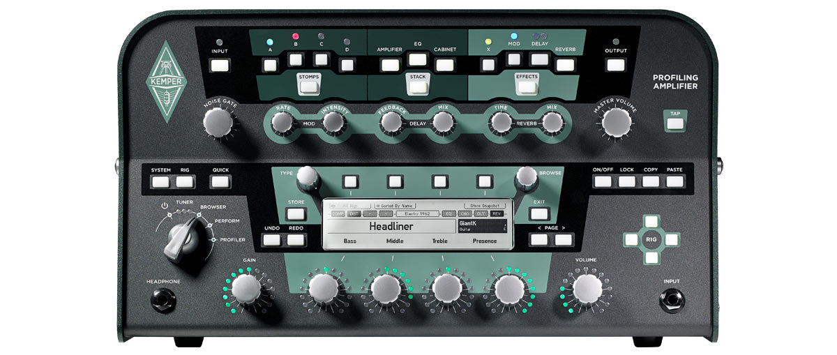 Kemper Profiler Power Head - 600-watt Profiling Head - HIENDGUITAR KEMPER GUITAR