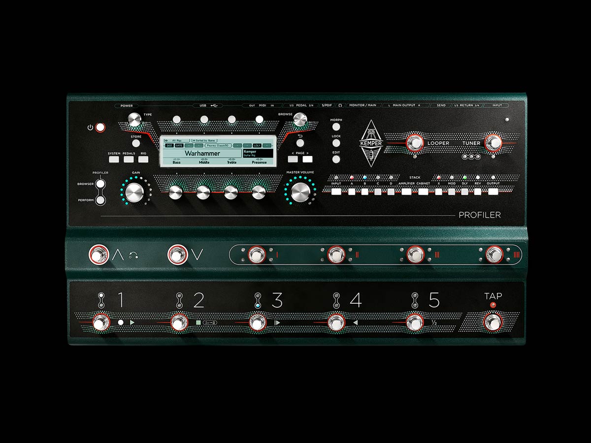 KEMPER PROFILER STAGE – THE PROFILER FLOORBOARD - HIENDGUITAR Kemper GUITAR