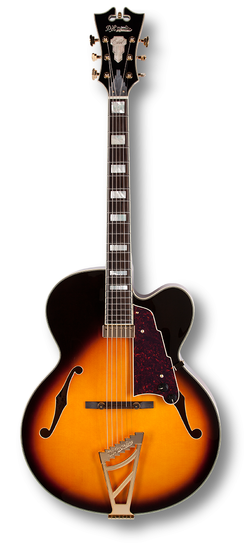 Dangelico ARCHTOP-floating VINTAGE SUNBURST DAEXL1VS US14050282 dangelico Default Title - HIENDGUITAR.COM
