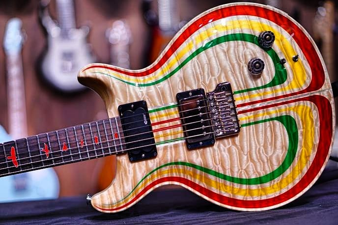 The only PRS Santana Rastafarian...