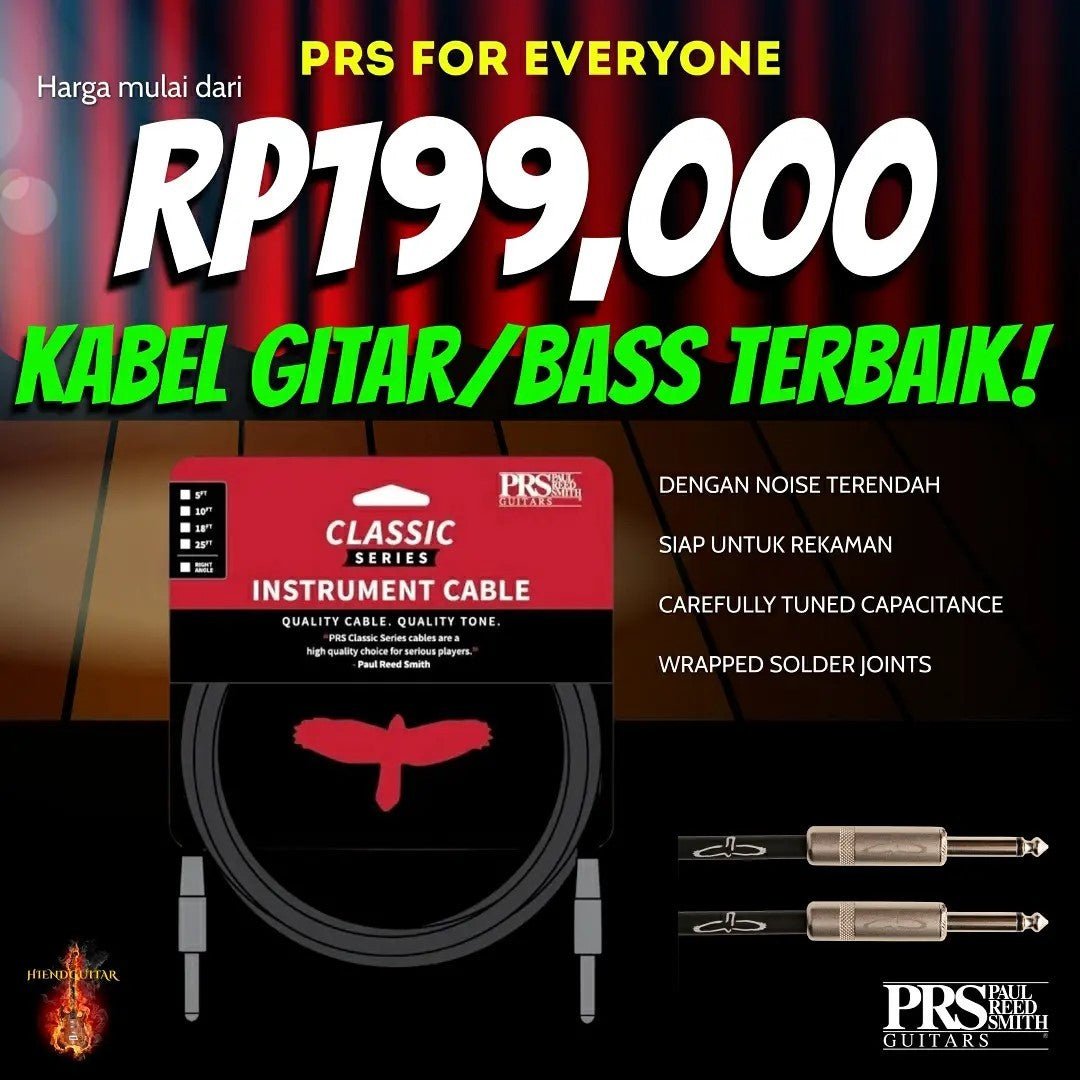 Stop beli kabel gitar/bass abal...