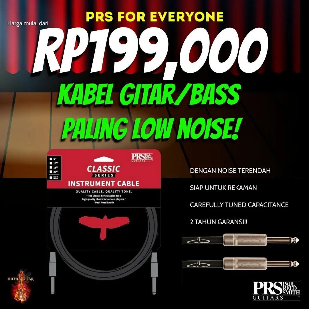 Stop beli kabel gitar/bass abal...