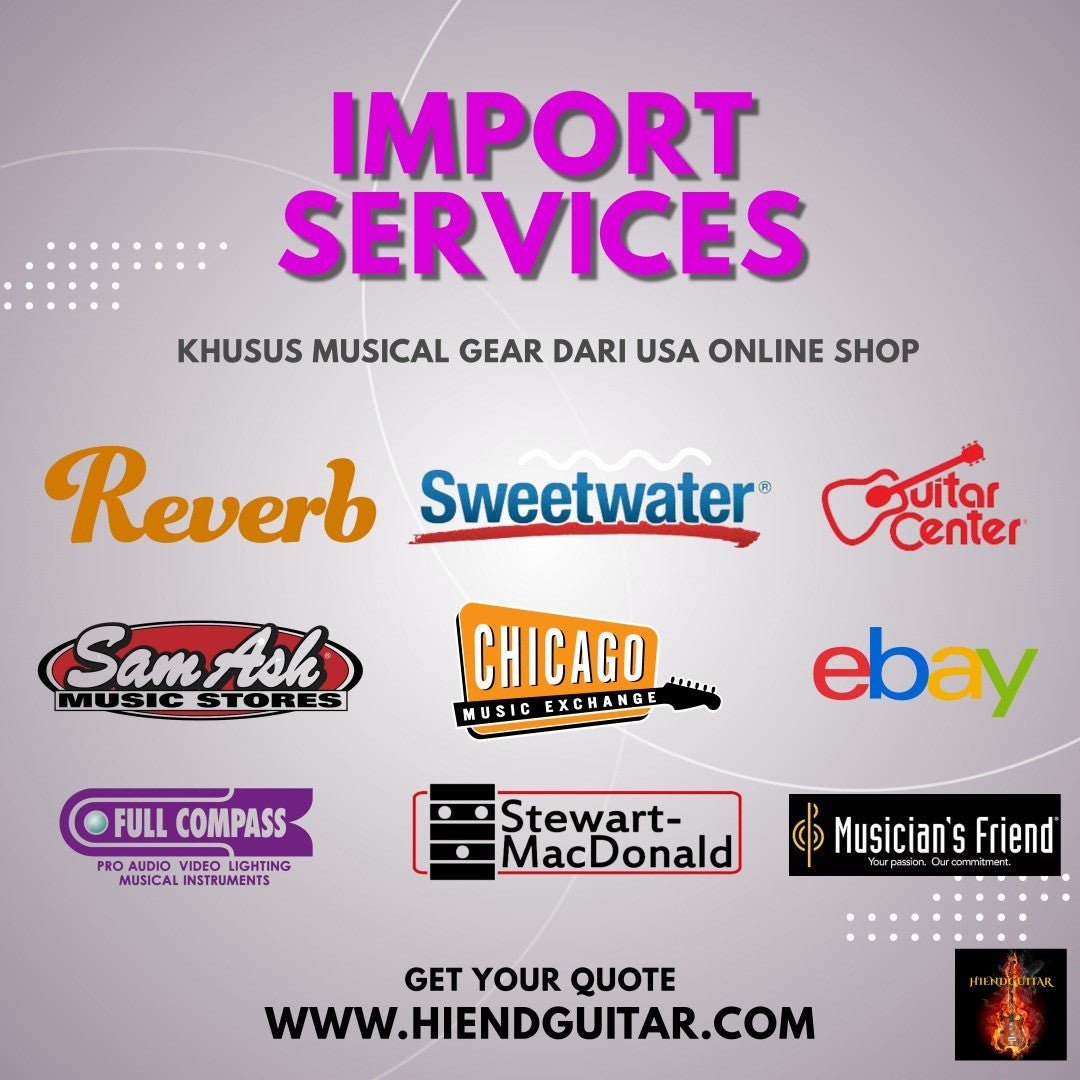 NEW Import service dari Hiendguitar<br...