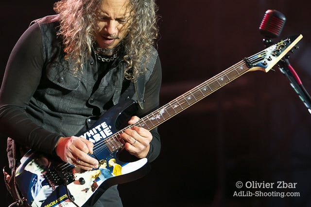 ESP Kirk Hammett signature White Zombie