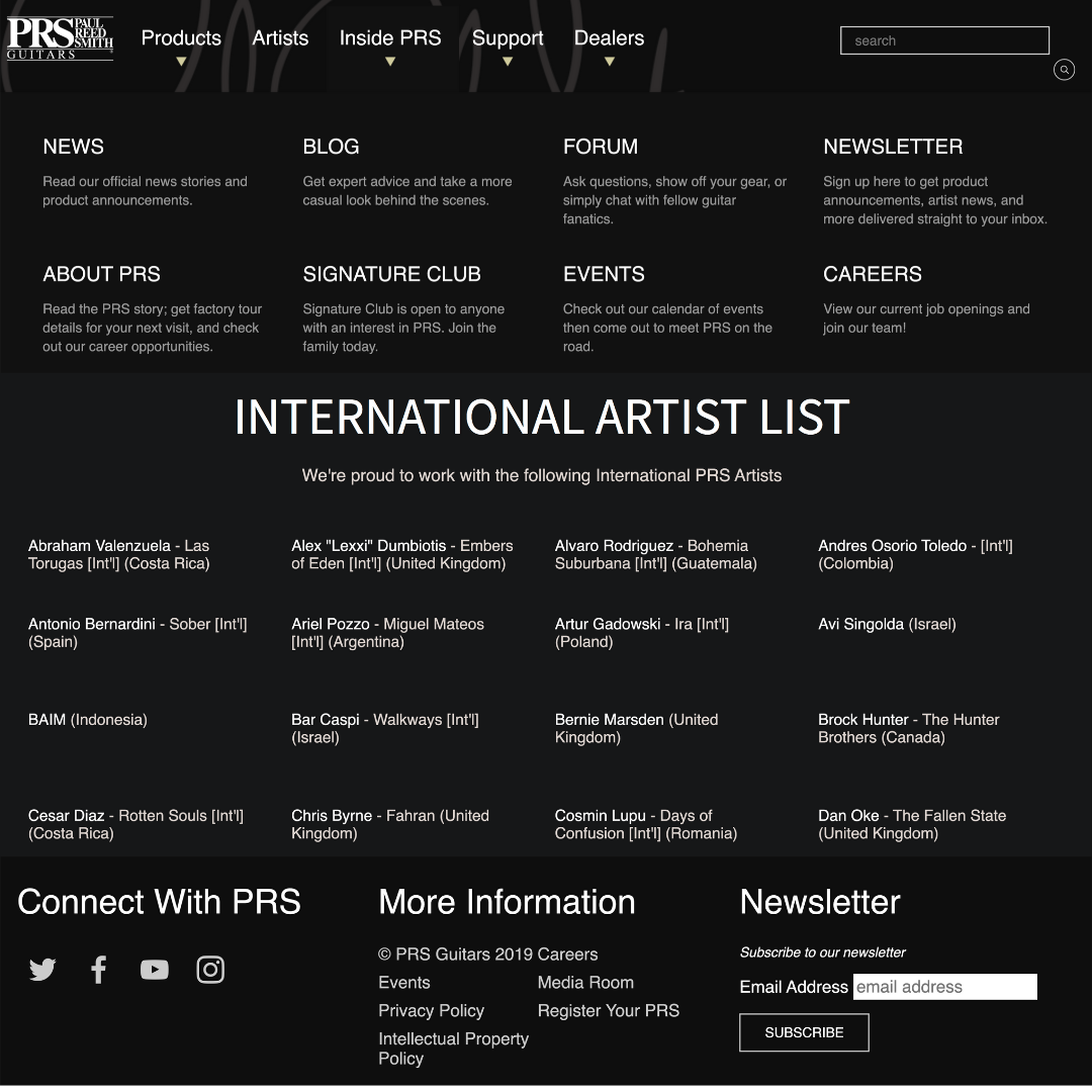 Gitaris Indonesia Masuk di Jajaran International Artist PRS Guitar !