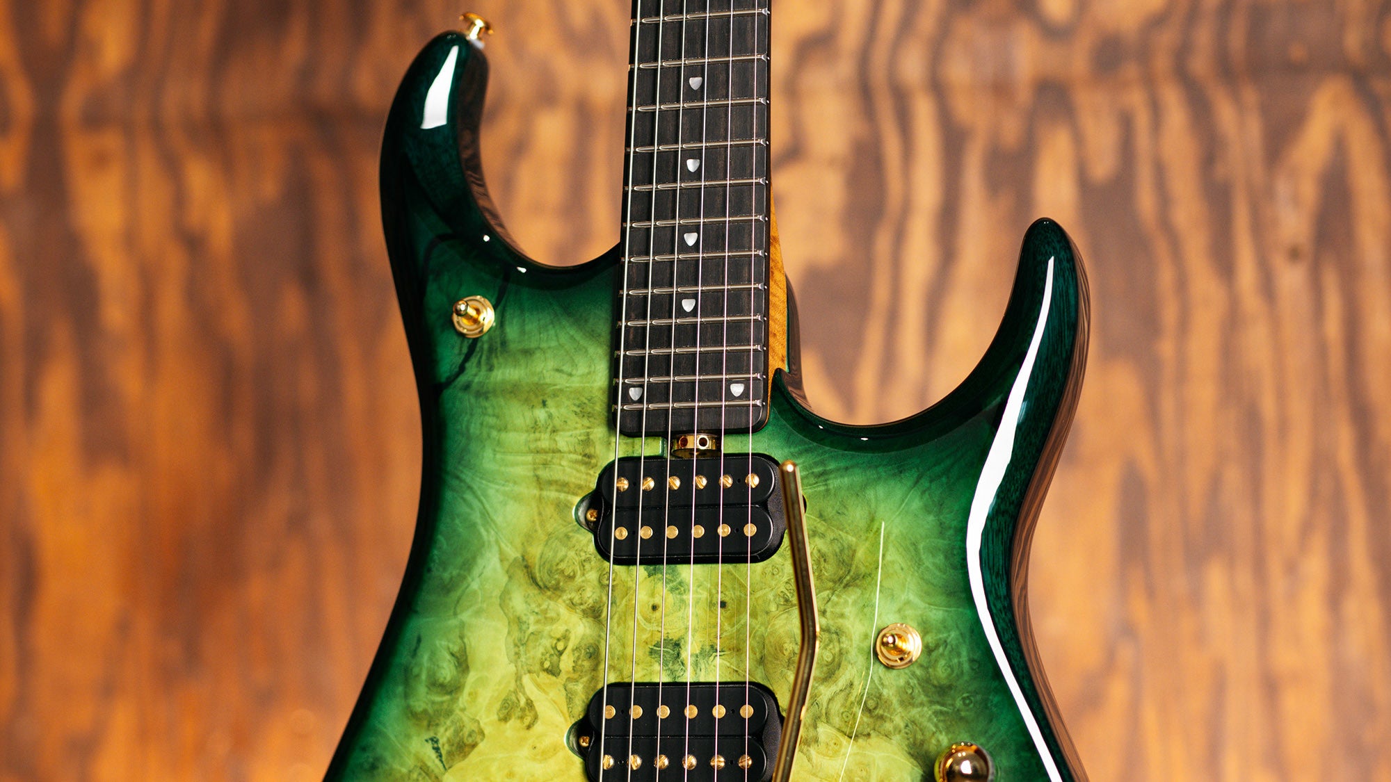 *RESERVED* Ernie Ball Music Man BFR JP15 Toxic Sludge D01448