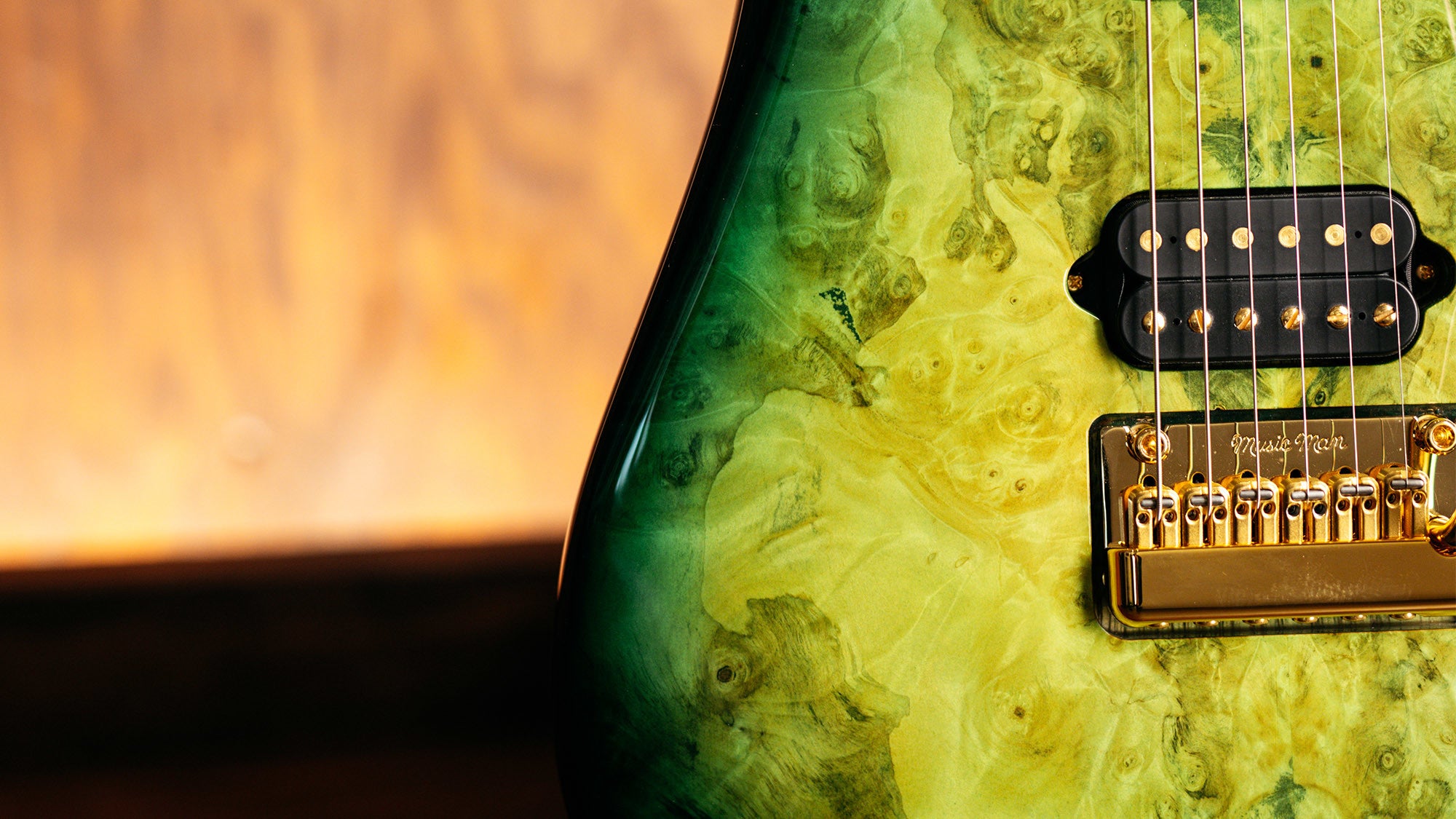 *RESERVED* Ernie Ball Music Man BFR JP15 Toxic Sludge D01448