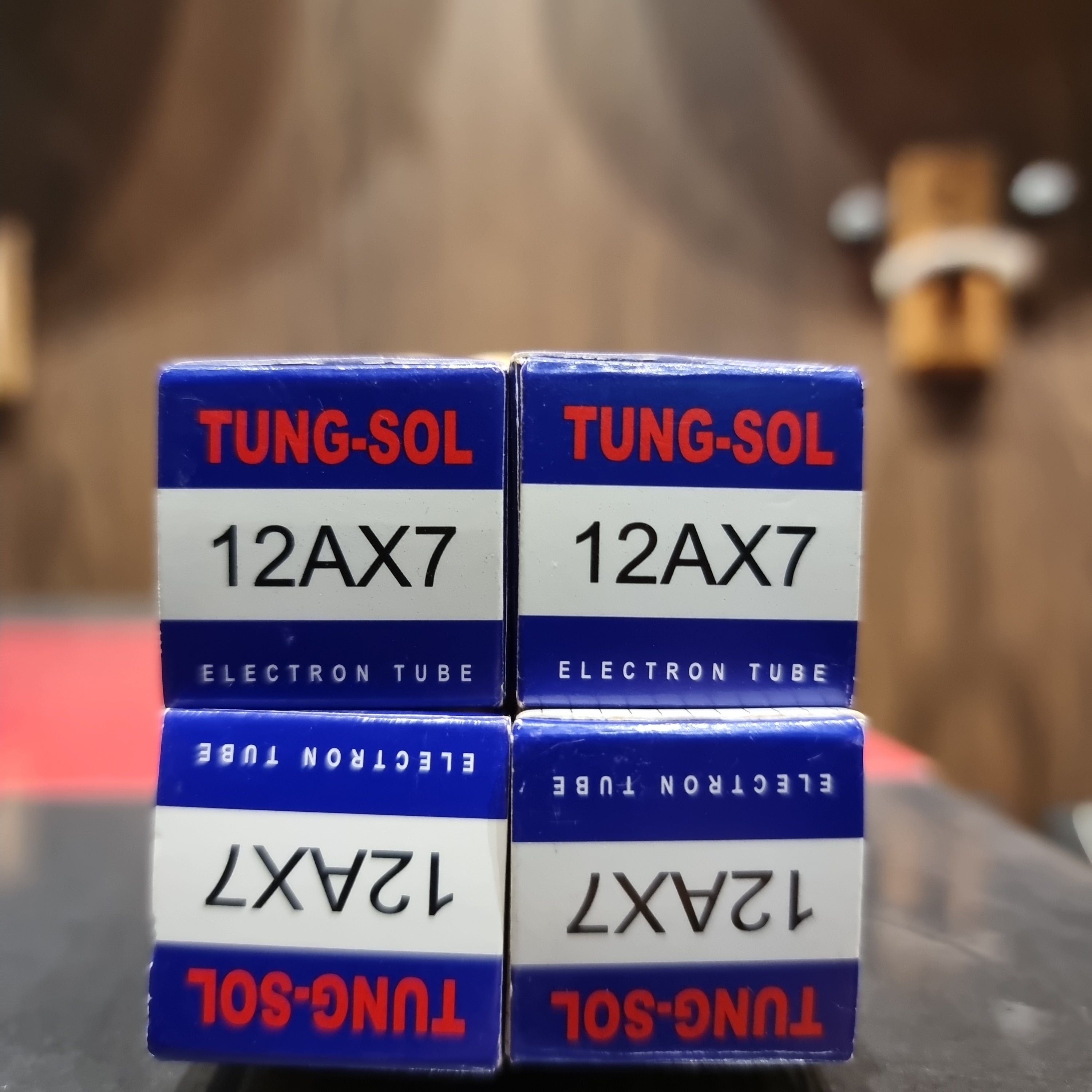 Tung-Sol tubes 12AX7  Preamp Vacuum Tube QUAD (4 tubes) - HIENDGUITAR   HIENDGUITAR tube