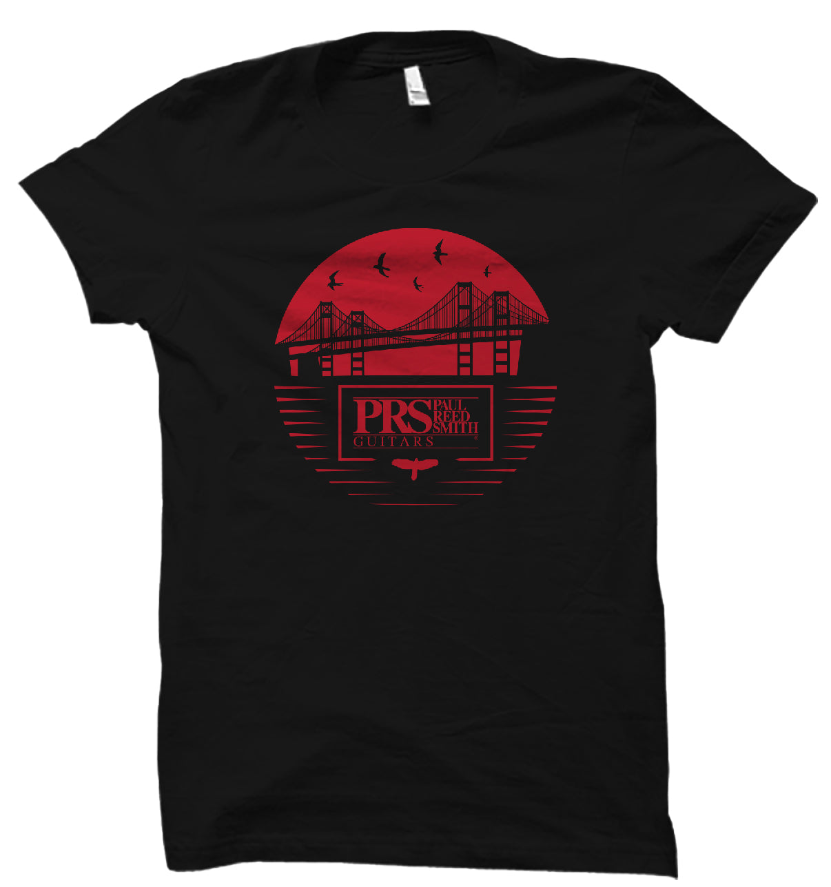 PRS Bay Bridge Tee Black/Red