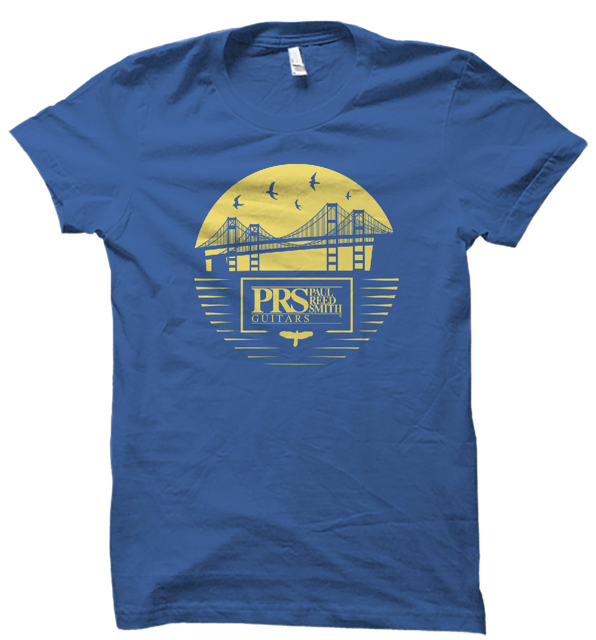 PRS Bay Bridge Tee Yellow/Blue