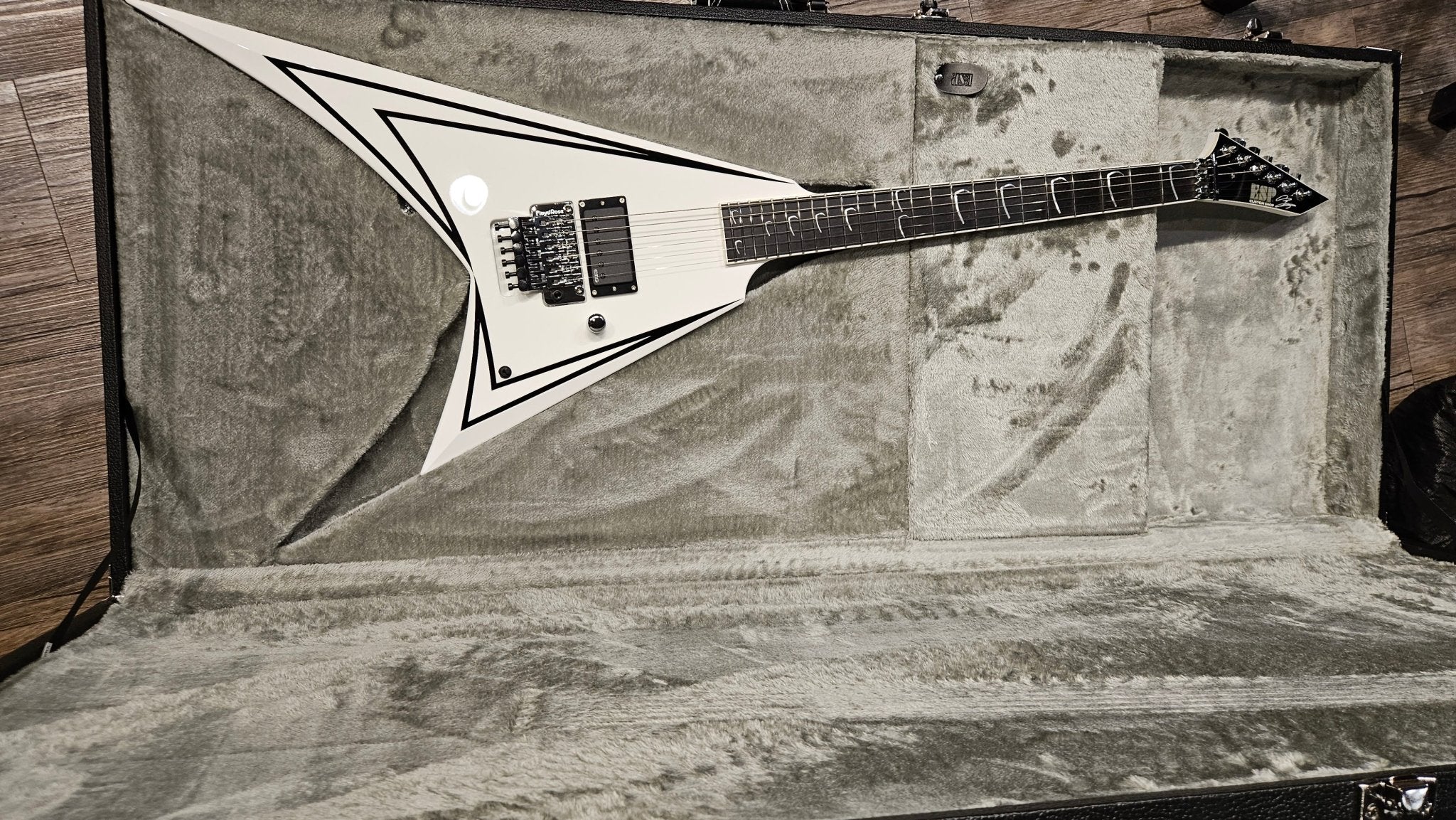 ESP Alexi Laiho SCYTHE White E7690222 - HIENDGUITAR   ESP GUITAR
