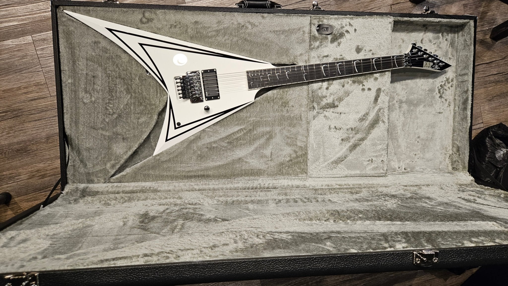 ESP Alexi Laiho SCYTHE White E7690222 - HIENDGUITAR   ESP GUITAR