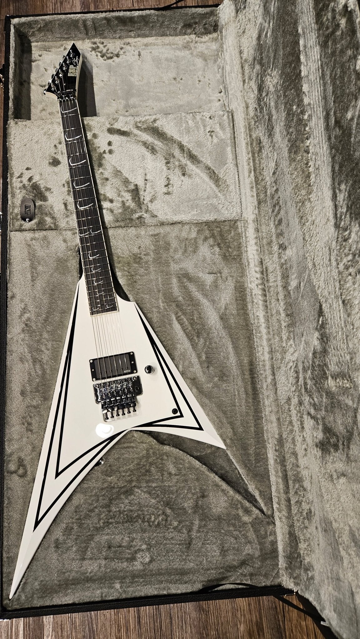 ESP Alexi Laiho SCYTHE White E7690222 - HIENDGUITAR   ESP GUITAR