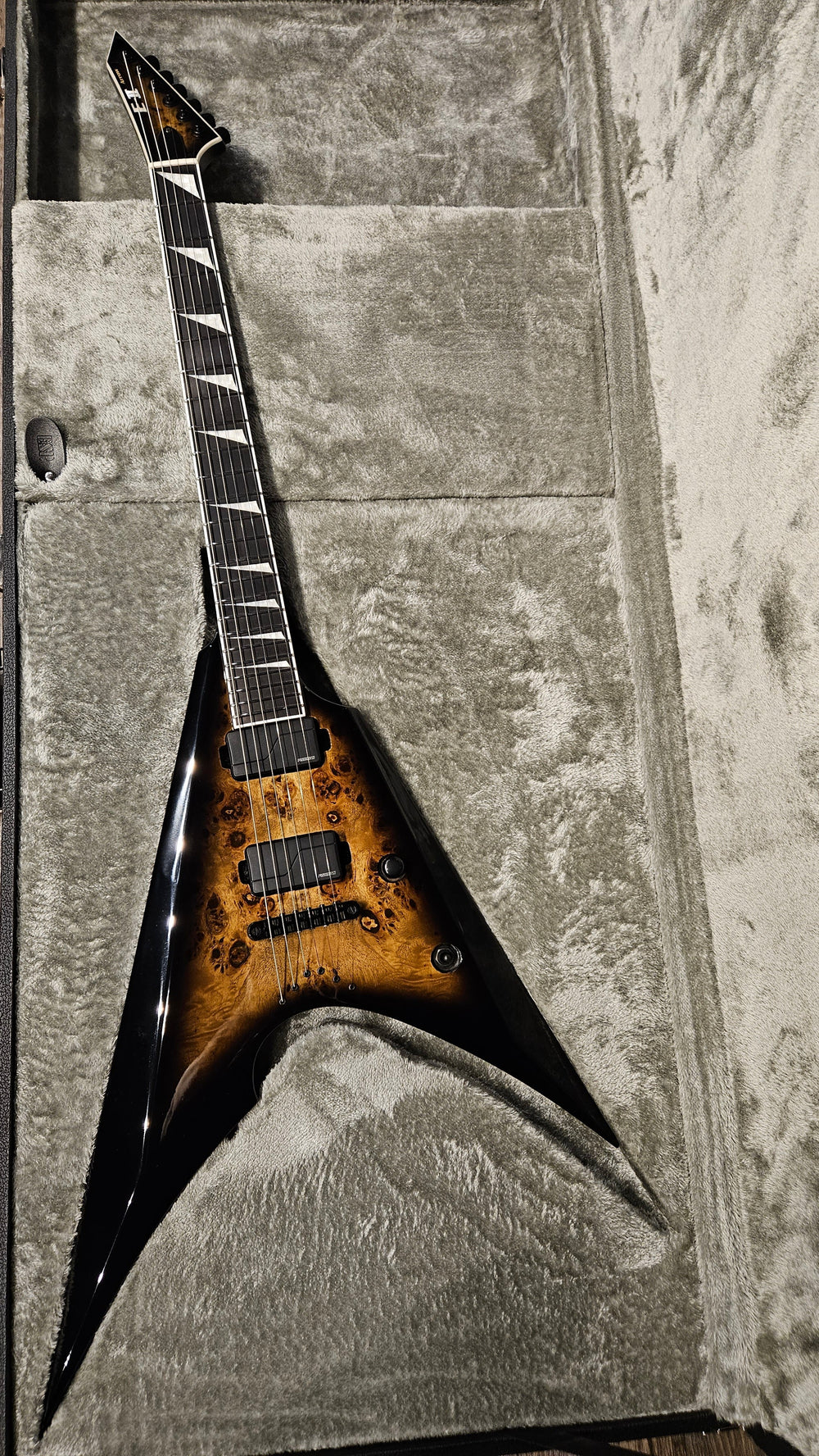 ESP E-II ARROW NT Nebula Blackburst ES4494223 - HIENDGUITAR   E-II GUITAR