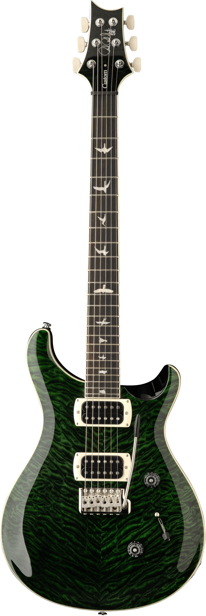 PRS SE Custom 24 Quilt Teal Black