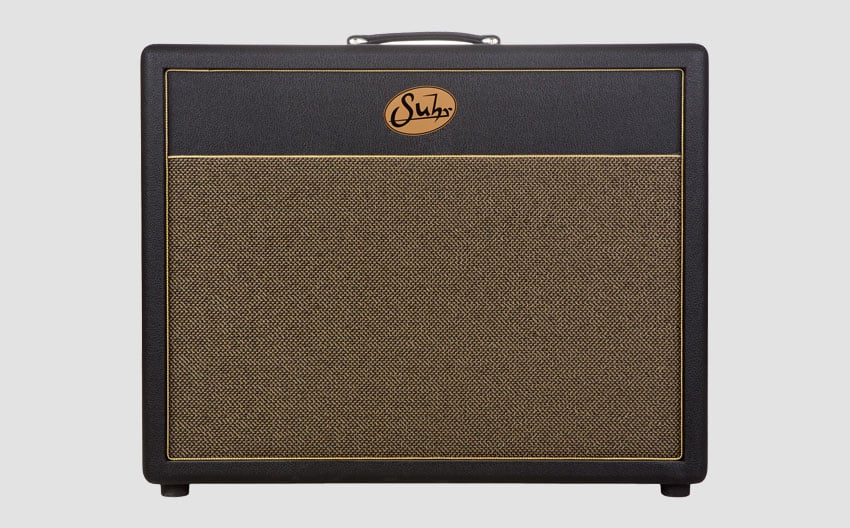 SUHR 2X12 Deep Cabinet, Black tolex, Gold grill, Celestion Vintage 30 speakers [05-SUR-0025]  sn 0018