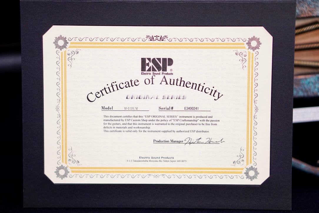 ESP M-II Deluxe Rusty Bronze E340024