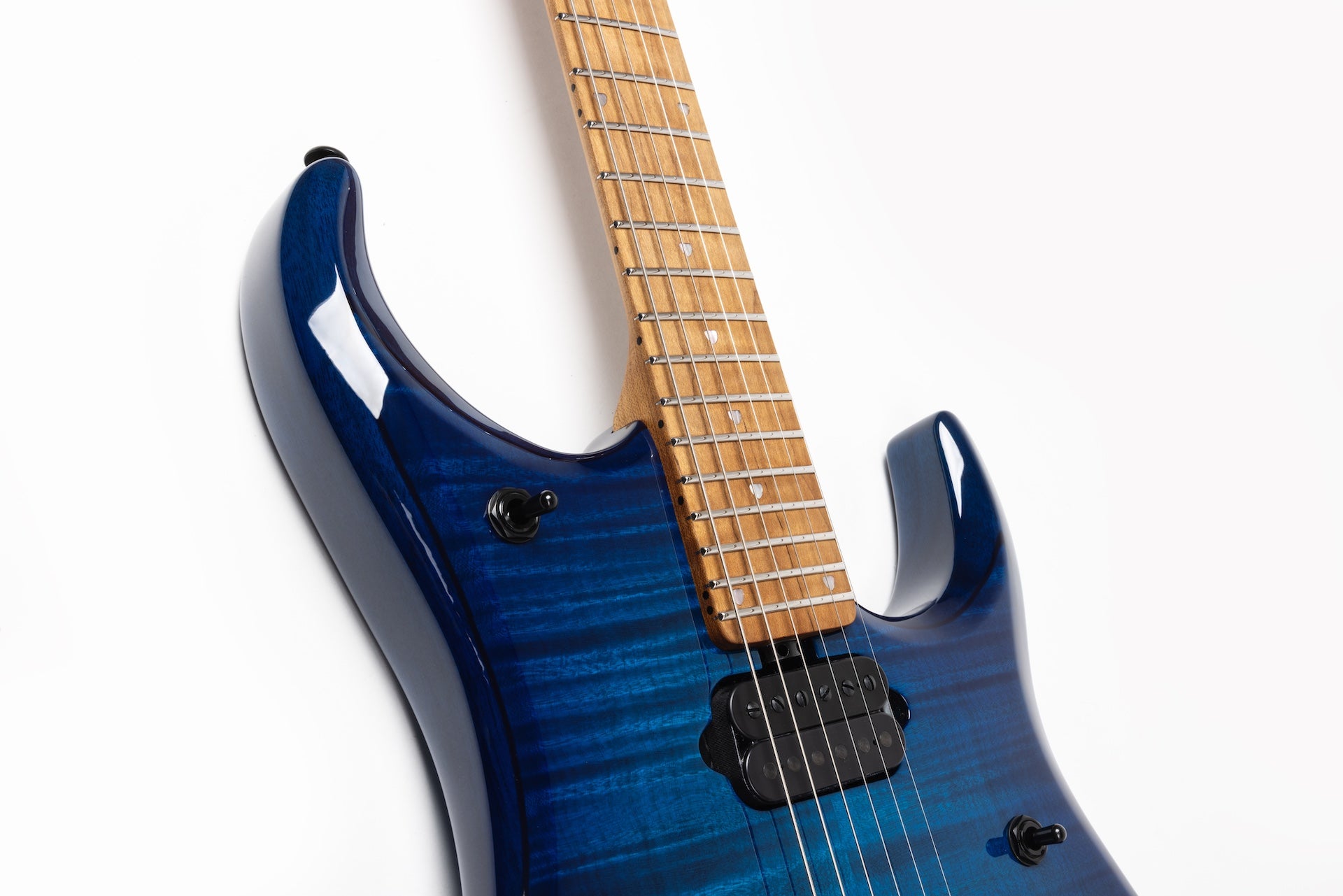 *UPCOMING*  Ernie Ball Music Man JP15 Ultramarine Flame H08462