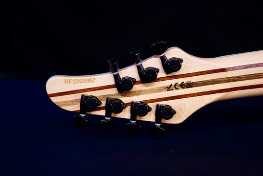 ギター MAYONES Regius7 Trans Black Mayones Regius 7 Flame Maple Top Trans Black Gloss｜平野楽器