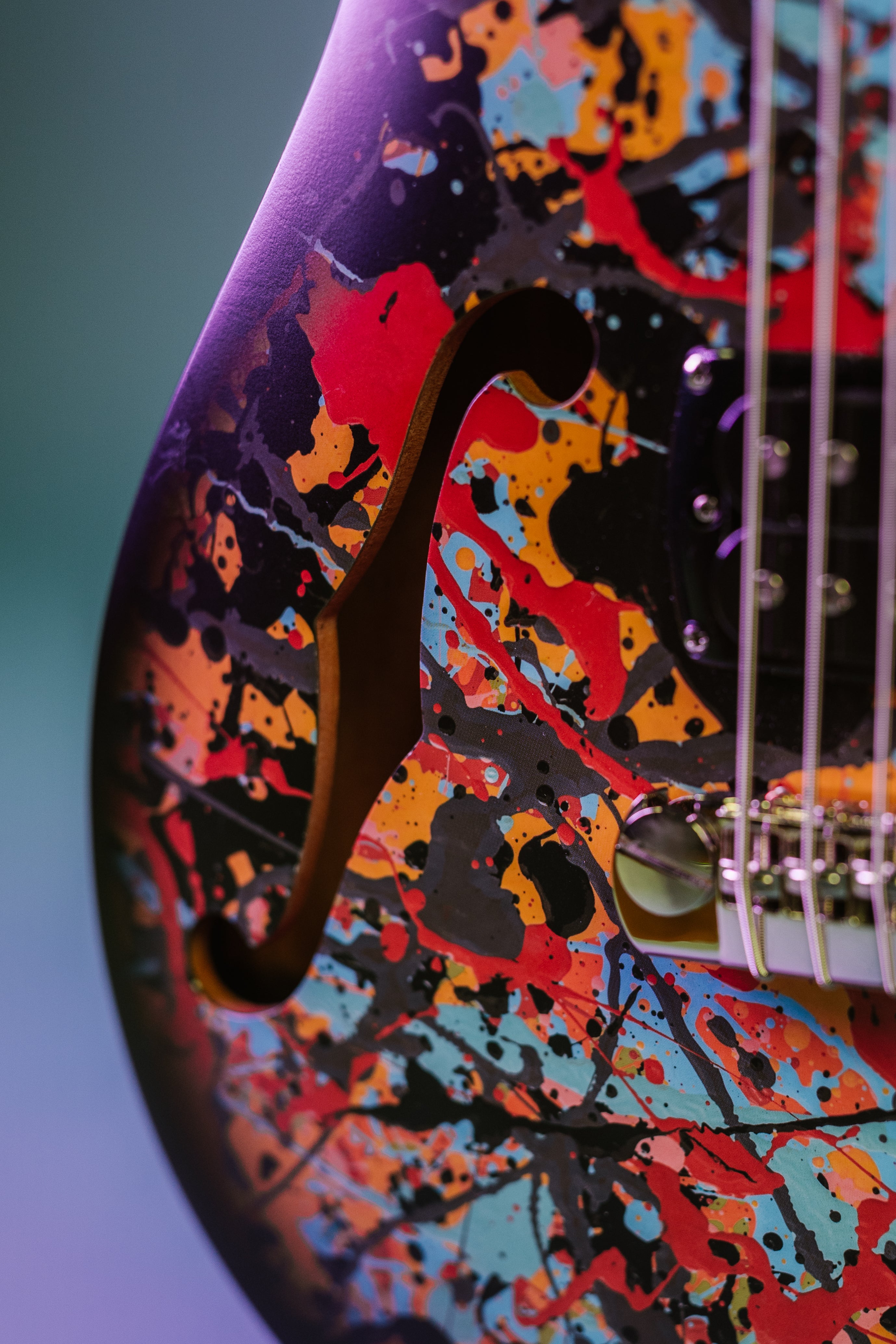 PRS SE Ed Sheeran Cosmic Splash Limited Edition