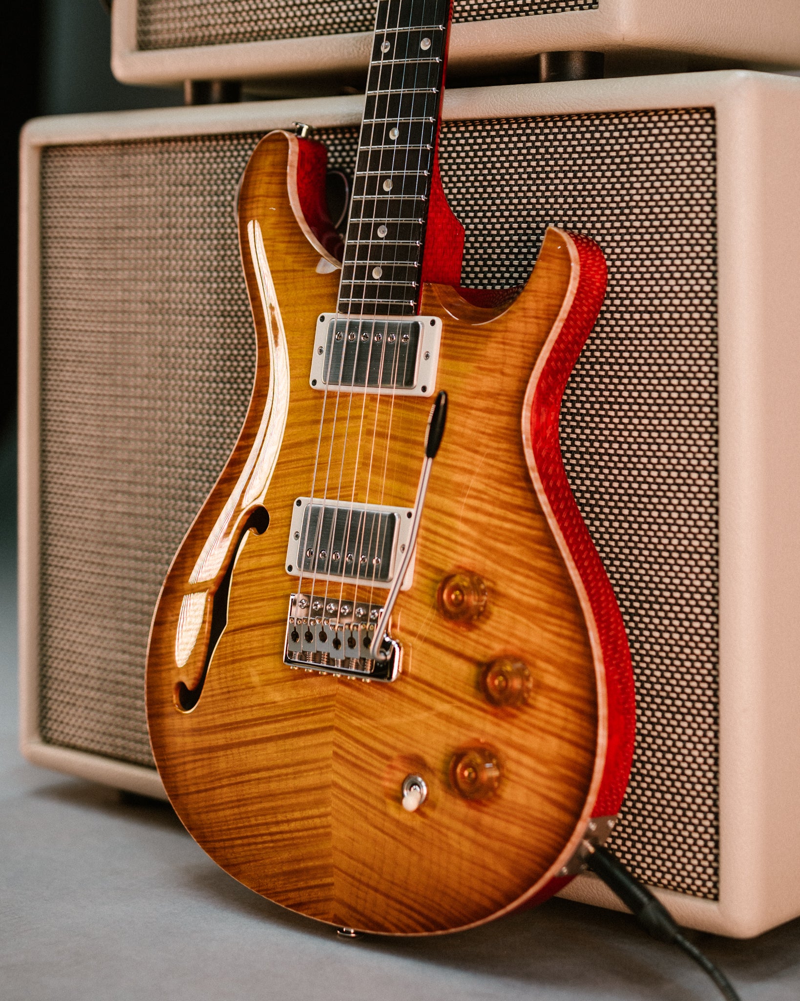 PRS DGT Semi-Hollow Limited Edition McCarty Sunburst 0392527