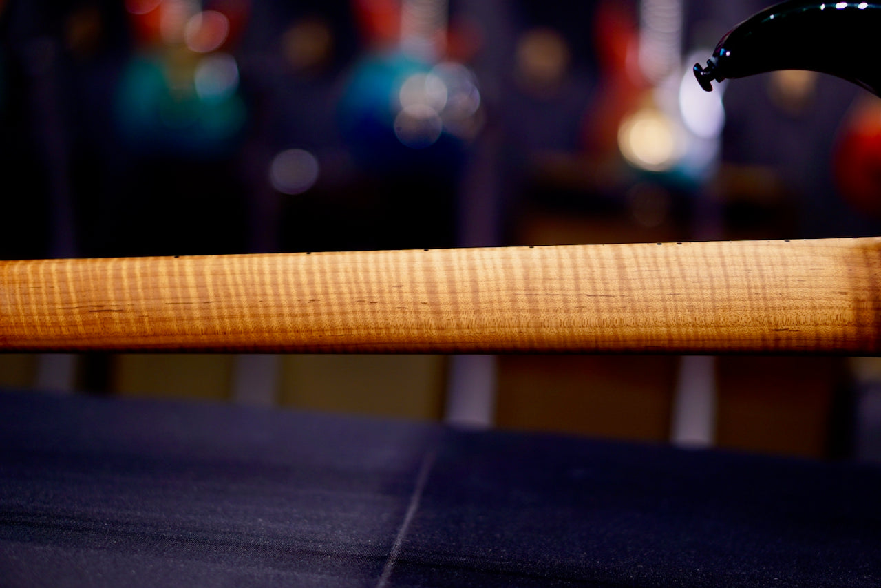 Ernie Ball Music Man JP15 Green Tiger Quilt H09220