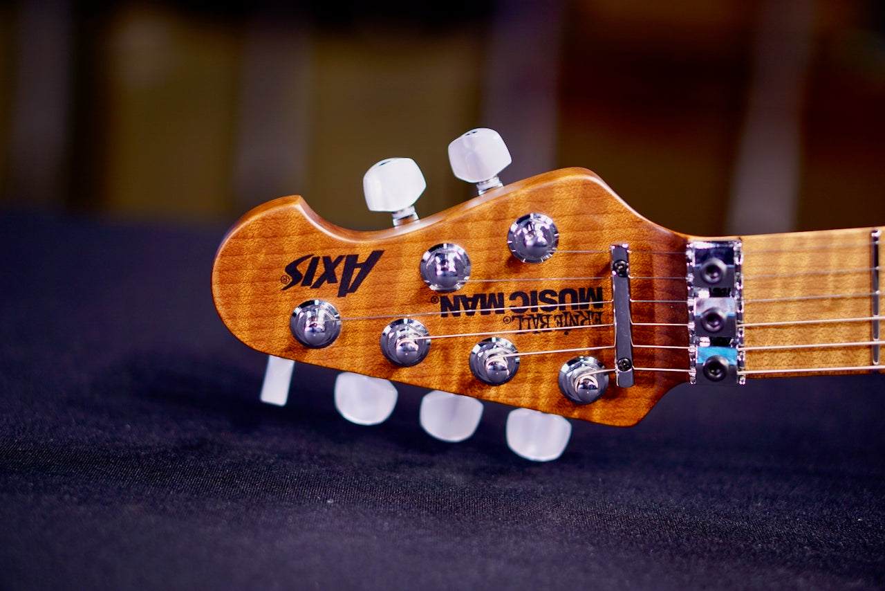 Ernie Ball Music Man Axis Electric Guitar - Olallieberry Quilt H09793